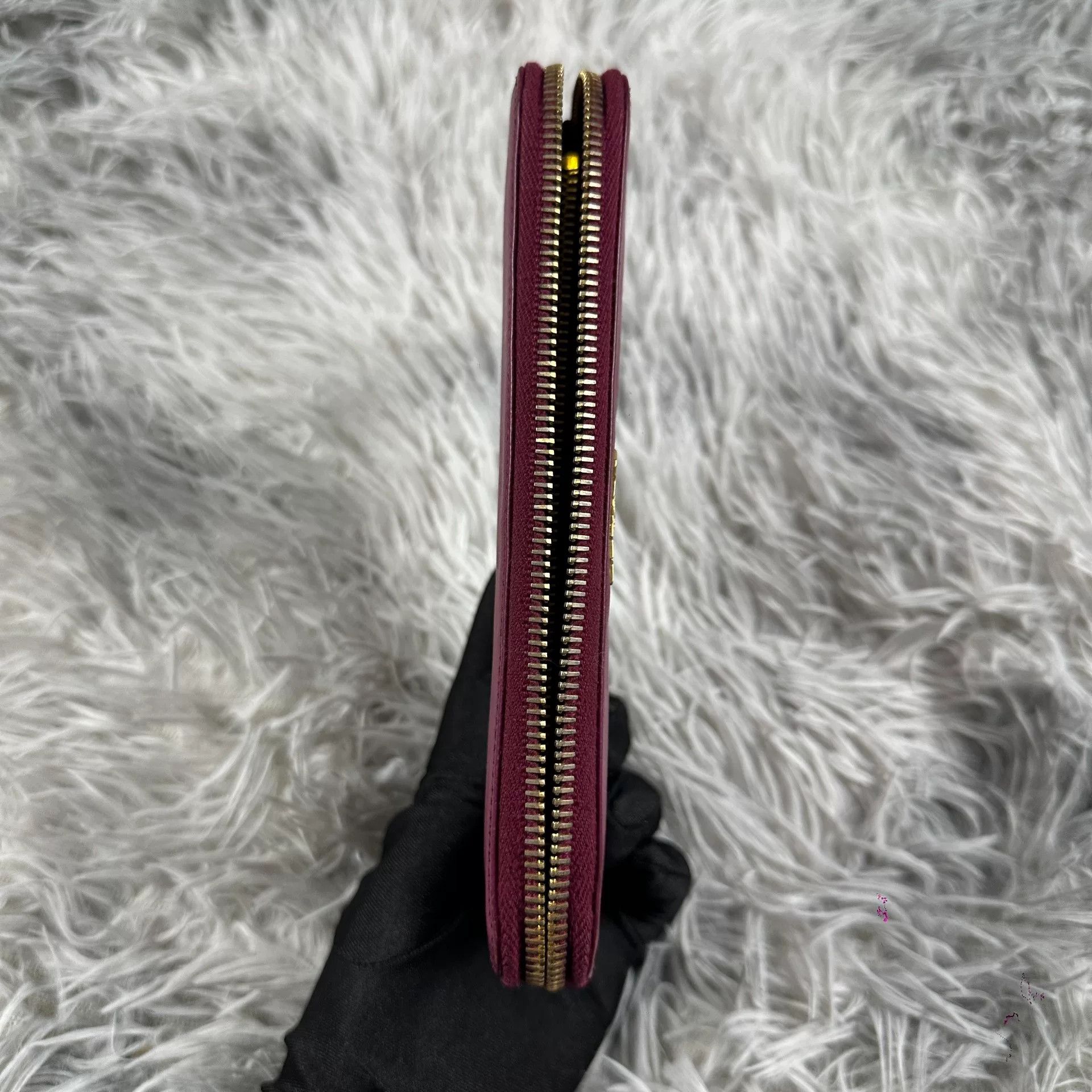 Prada Prada Red Wallet Designer Casual Size ONE SIZE - 7 Thumbnail