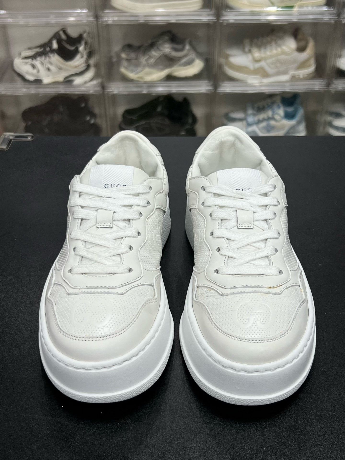 Gucci Gucci Gold Shoes Low Top High Top Size US S / EU 44-46 / 1 - 2 Thumbnail