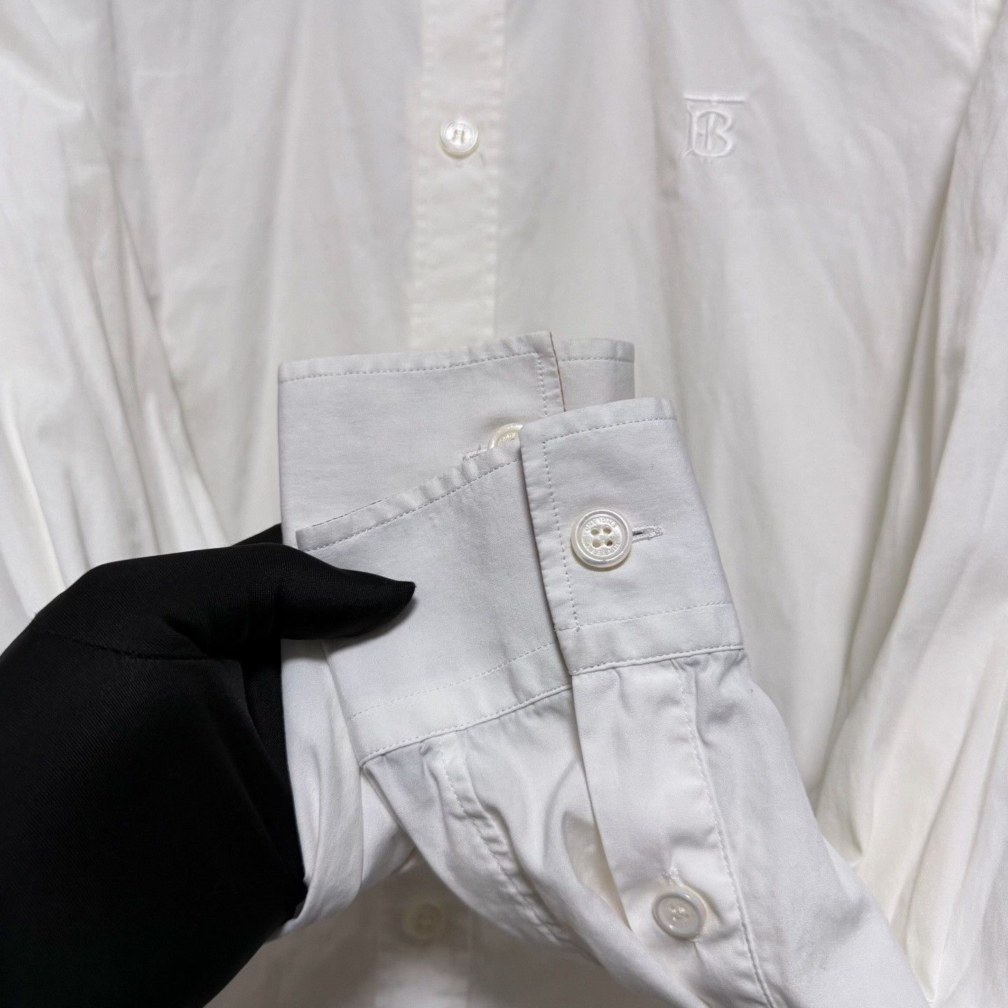 Burberry Burberry White Shirt Casual Short Sleeve Size US M / EU 48-50 / 2 - 6 Thumbnail