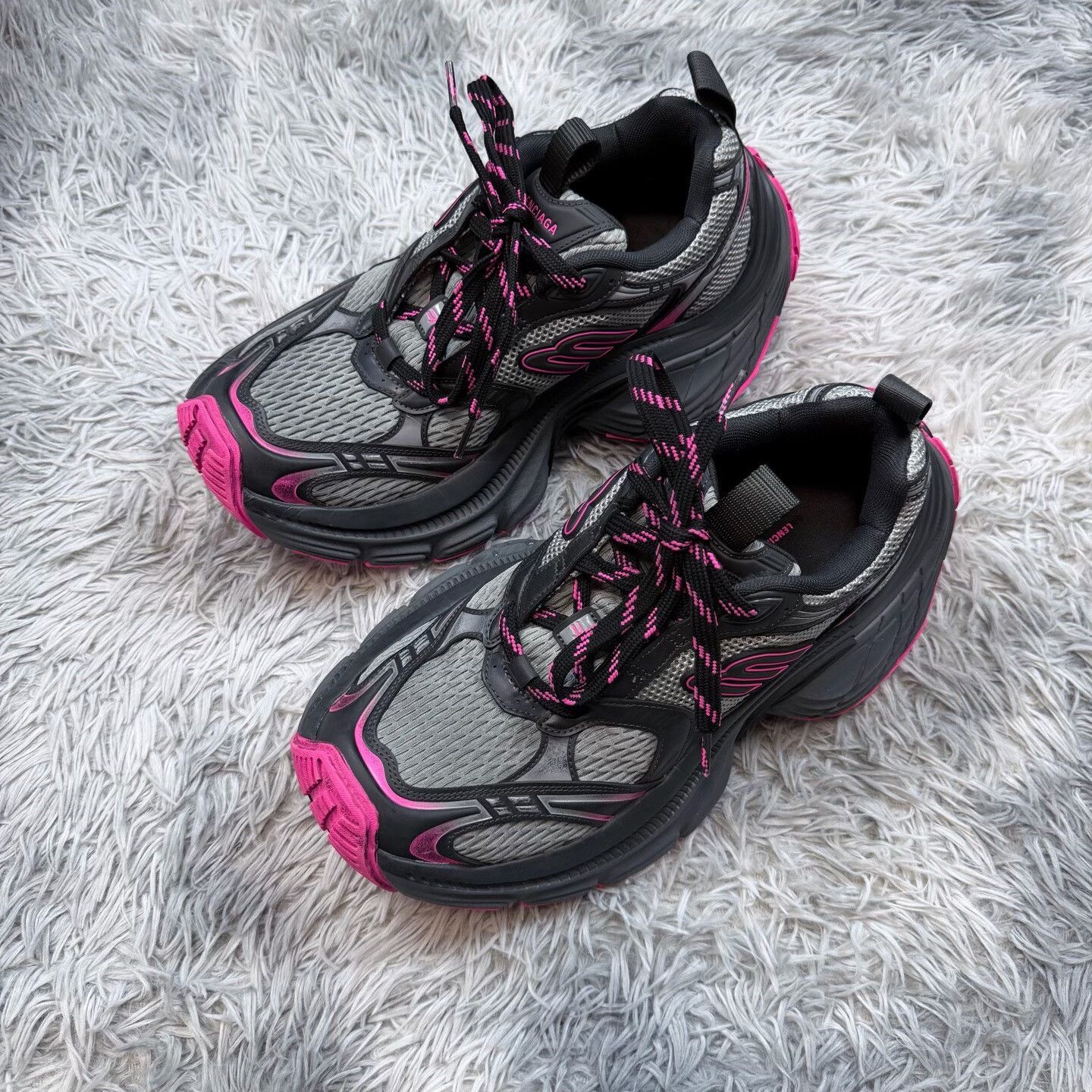 Balenciaga Balenciaga Pink Shoes Low Top High Top Size US XL / EU 56 / 4 - 3 Thumbnail