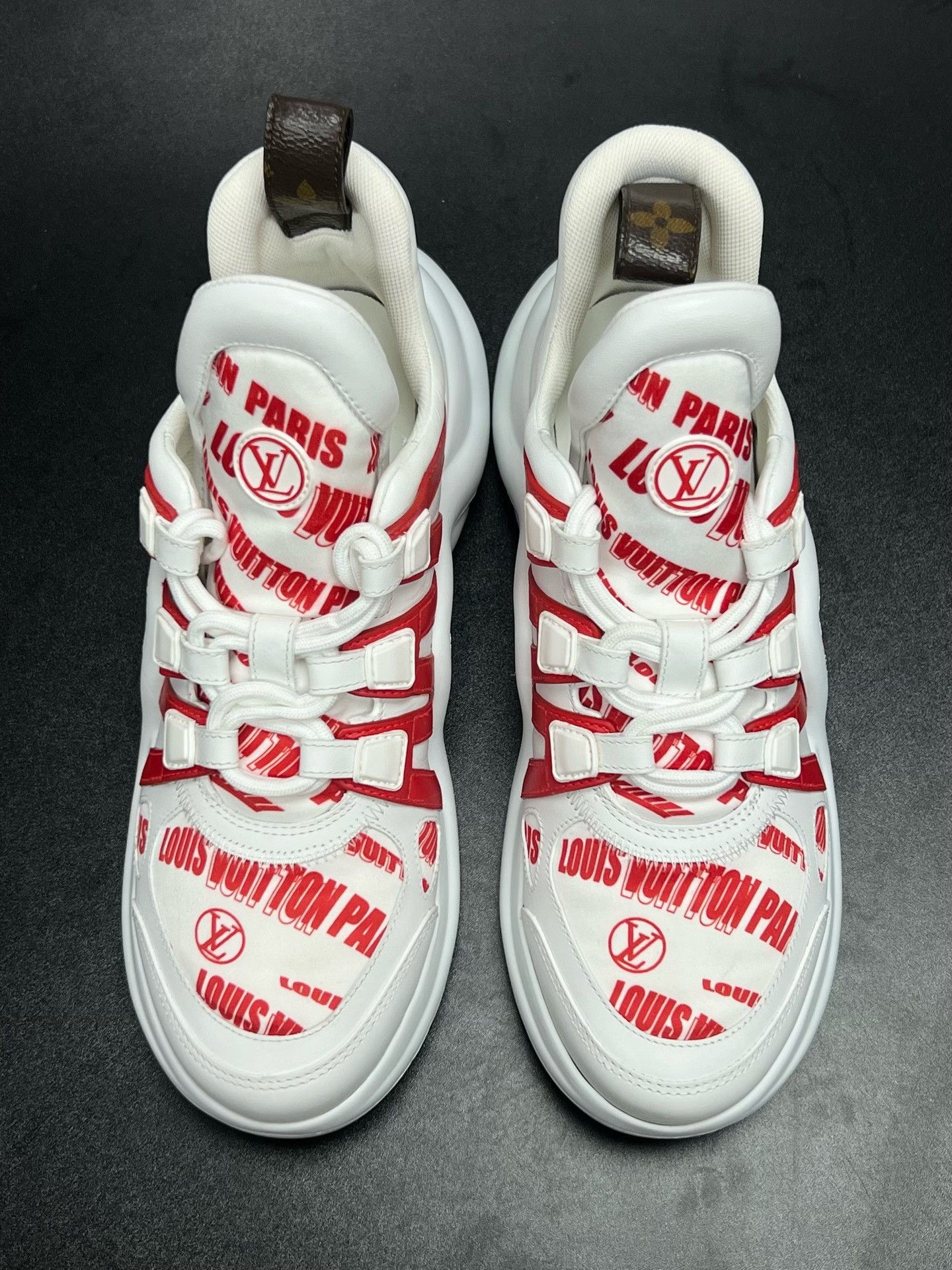 Louis Vuitton Louis Vuitton Red Designer Casual Size US 10 / EU 43 - 3 Thumbnail