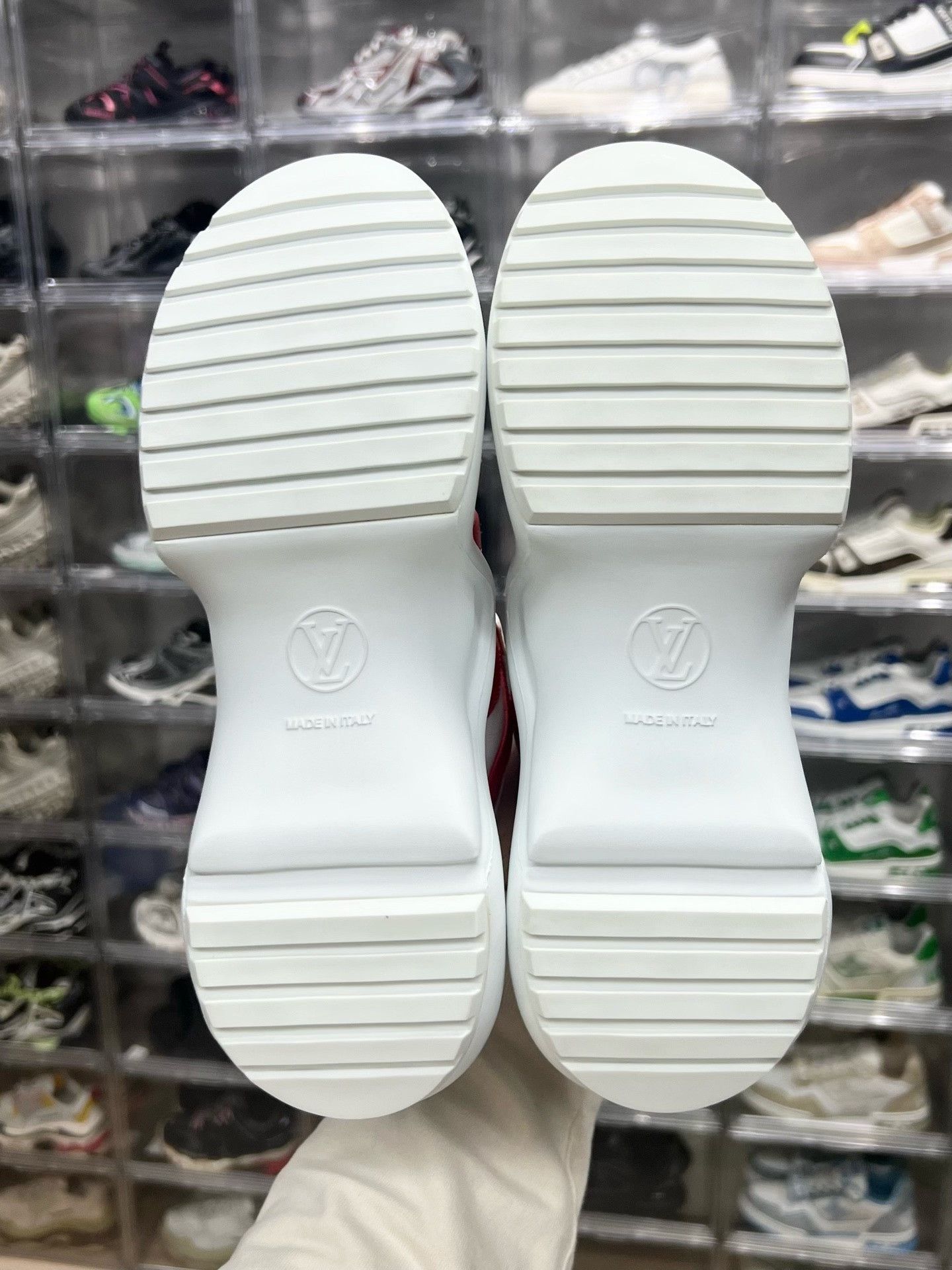 Louis Vuitton Louis Vuitton Red Designer Casual Size US 10 / EU 43 - 8 Thumbnail