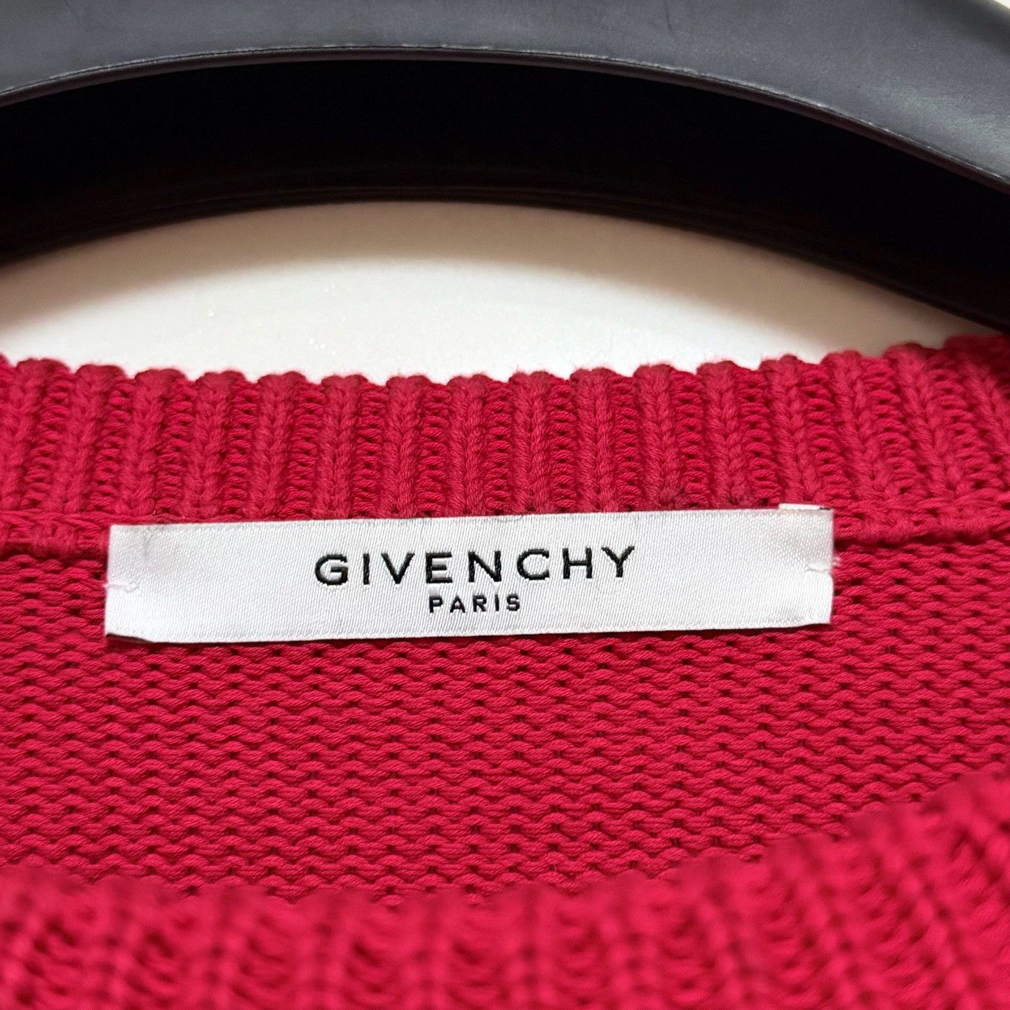Givenchy Givenchy Red Sweater Designer Casual Size US M / EU 48-50 / 2 - 3 Thumbnail