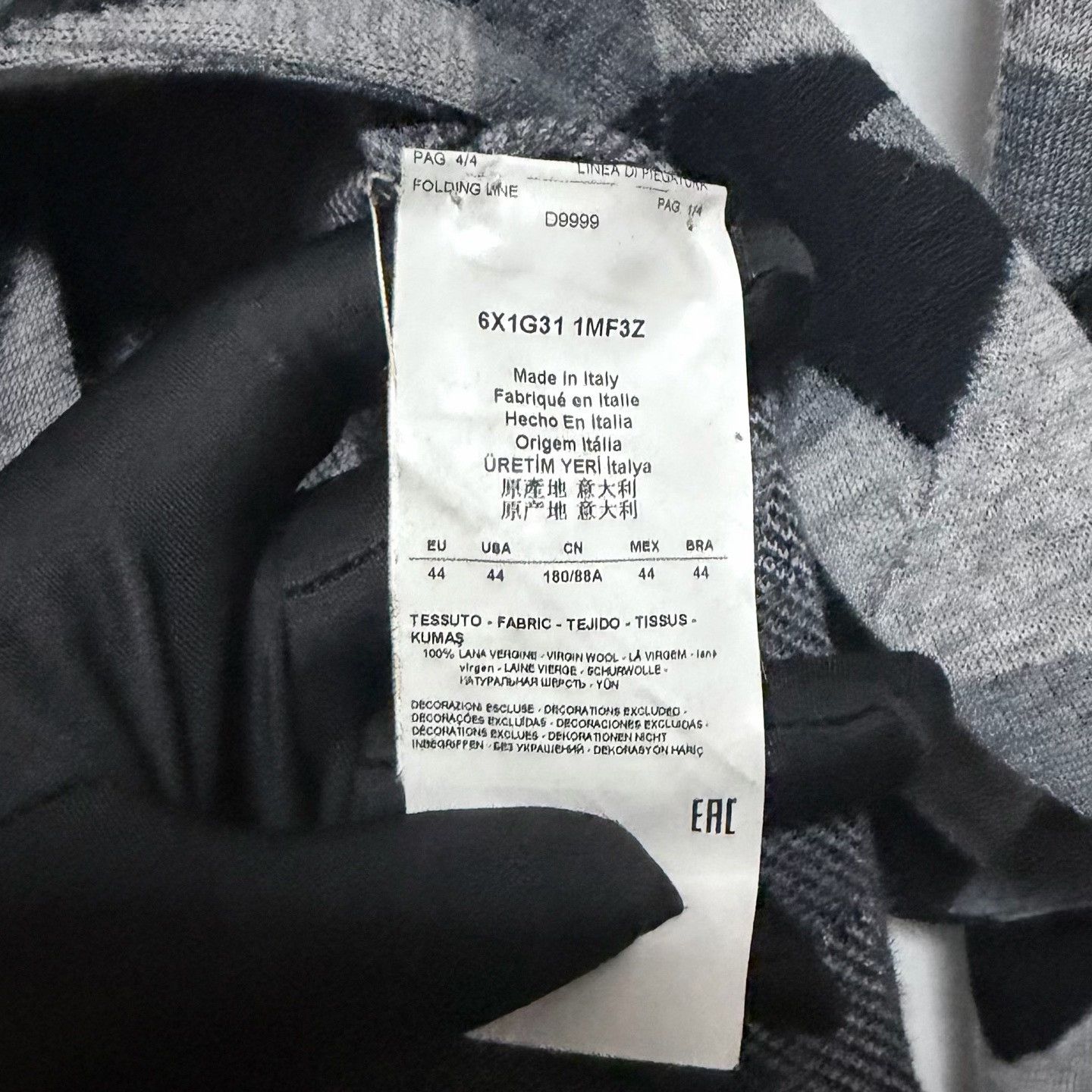 Emporio Armani Emporio Armani Knitwear Designer Size US S / EU 44-46 / 1 - 4 Thumbnail
