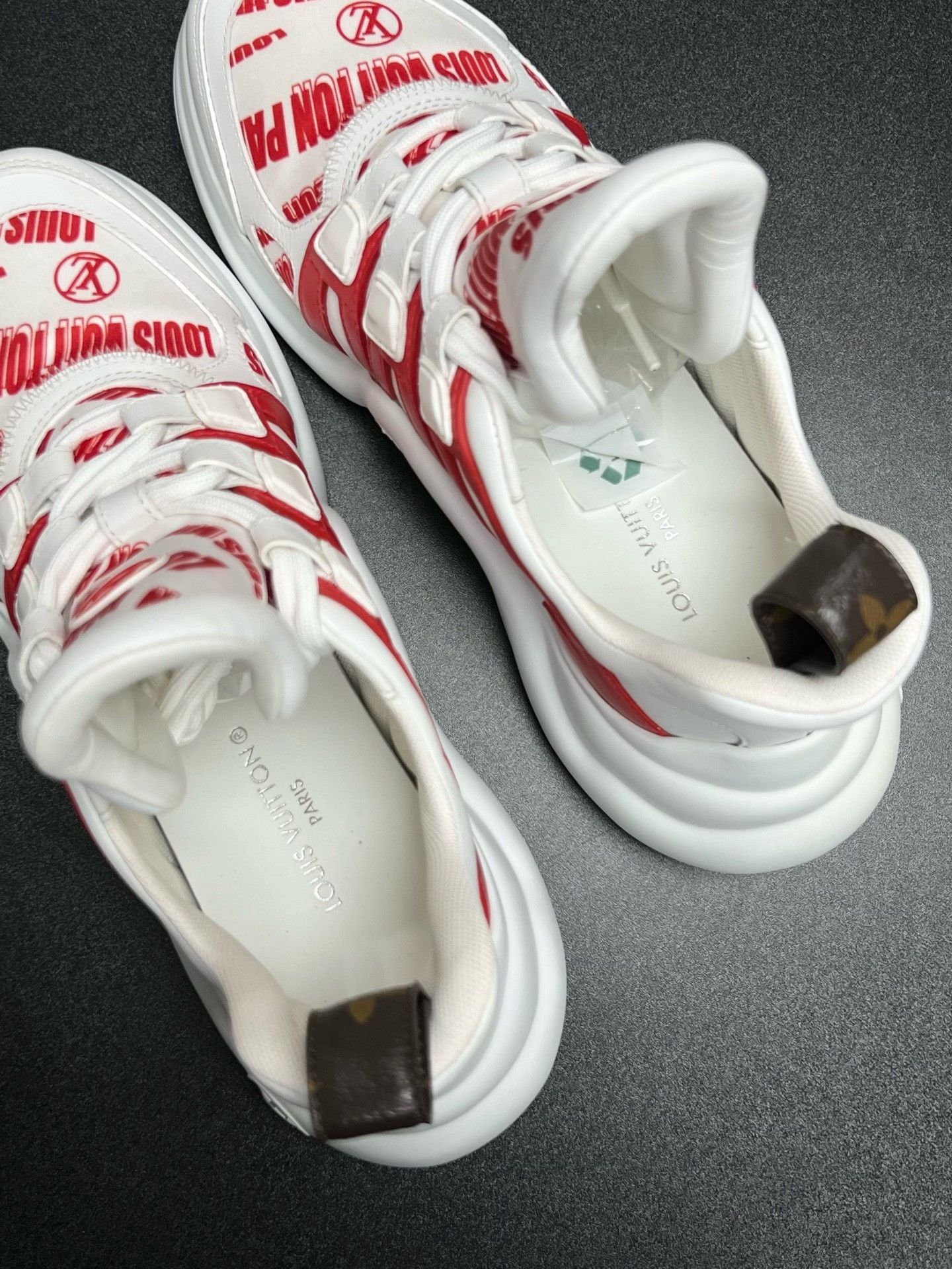 Louis Vuitton Louis Vuitton Red Designer Casual Size US 10 / EU 43 - 4 Thumbnail