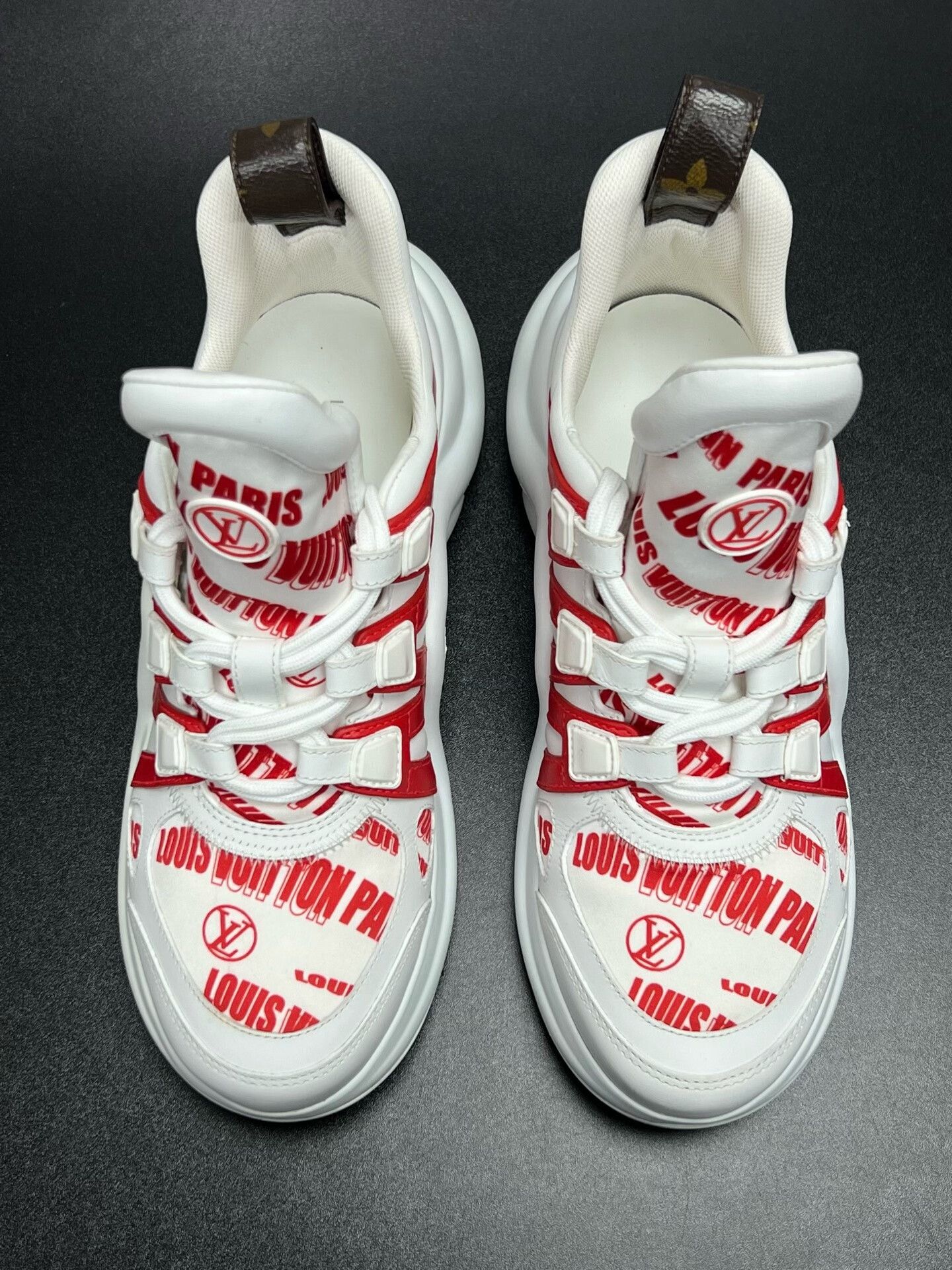Louis Vuitton Louis Vuitton Red Designer Casual Size US 10 / EU 43 - 3 Thumbnail