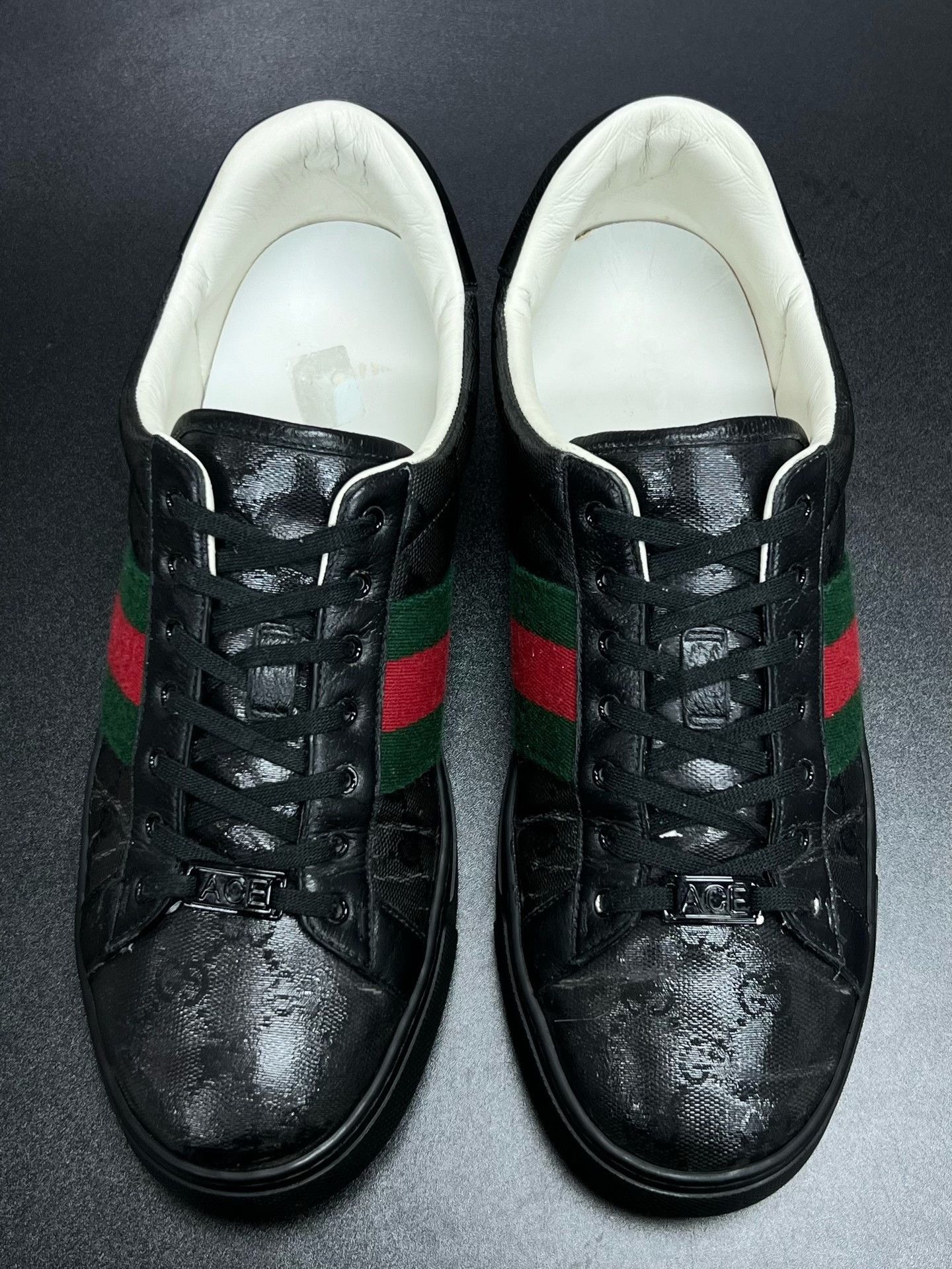 Gucci Gucci Black Shoes Low Top High Top Size US 10 / EU 43 - 3 Thumbnail