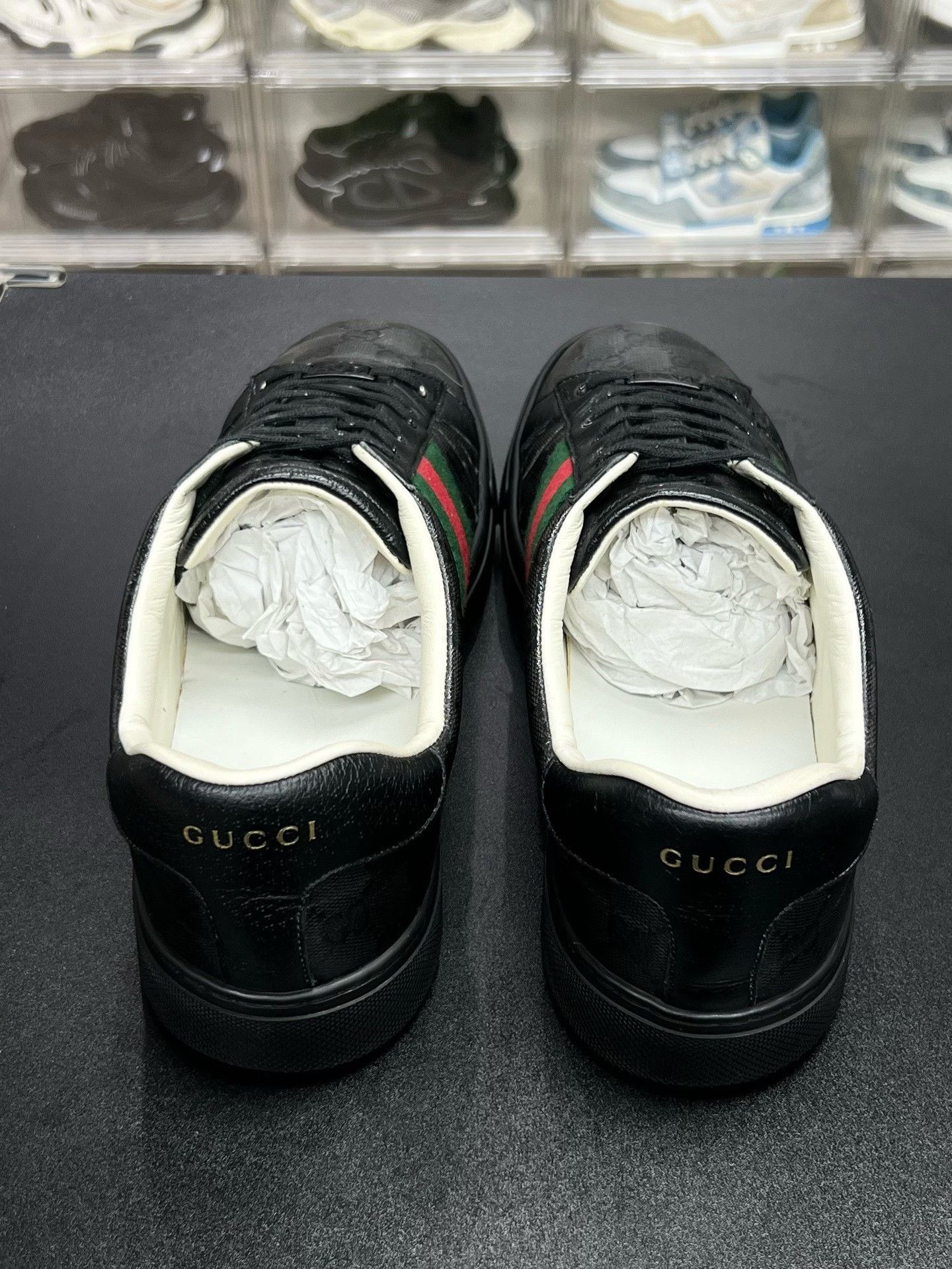 Gucci Gucci Black Shoes Low Top High Top Size US 10 / EU 43 - 7 Thumbnail