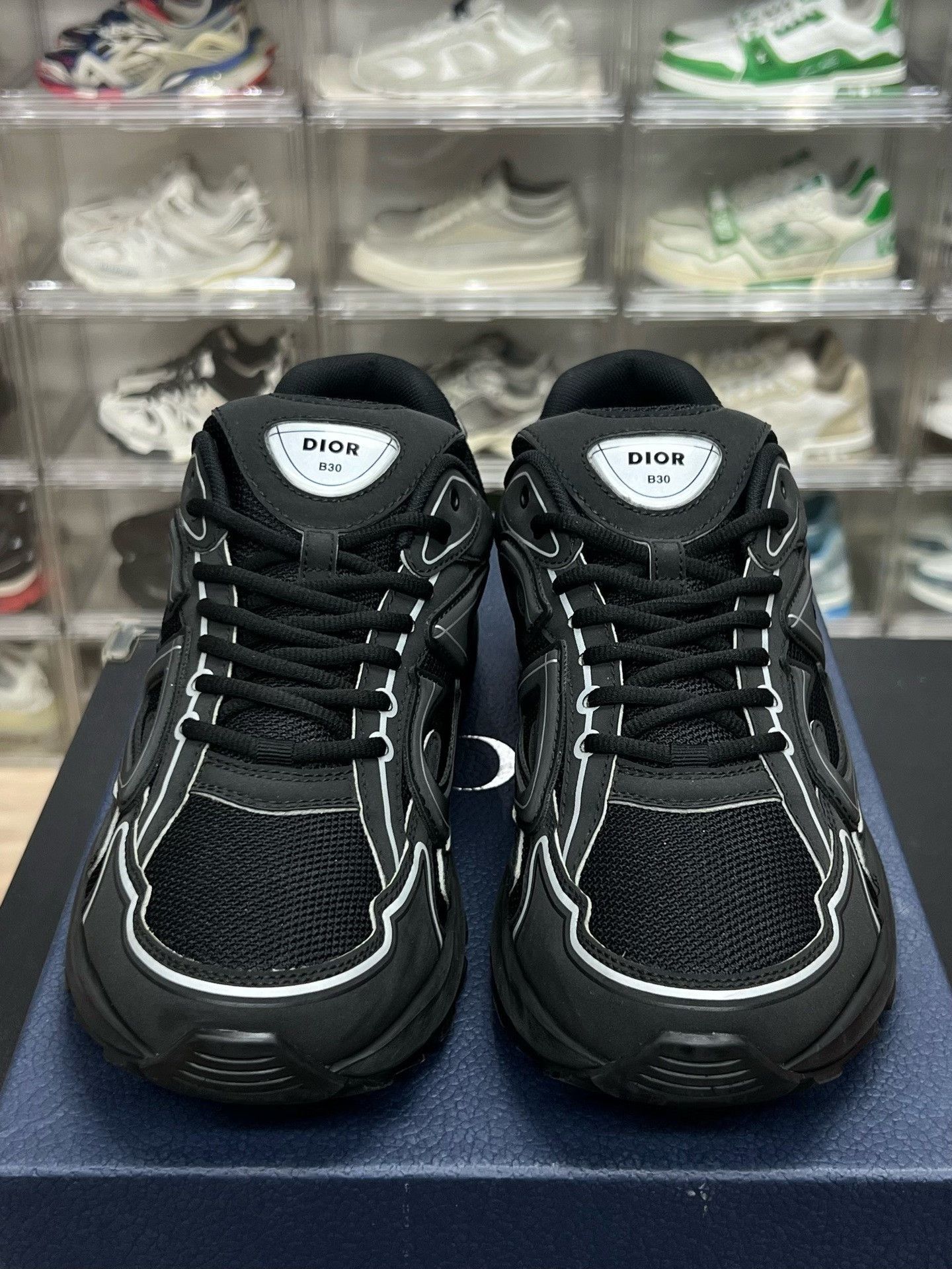 Dior Dior Black Running Shoes Low Top Size US 10 / EU 43 - 2 Thumbnail