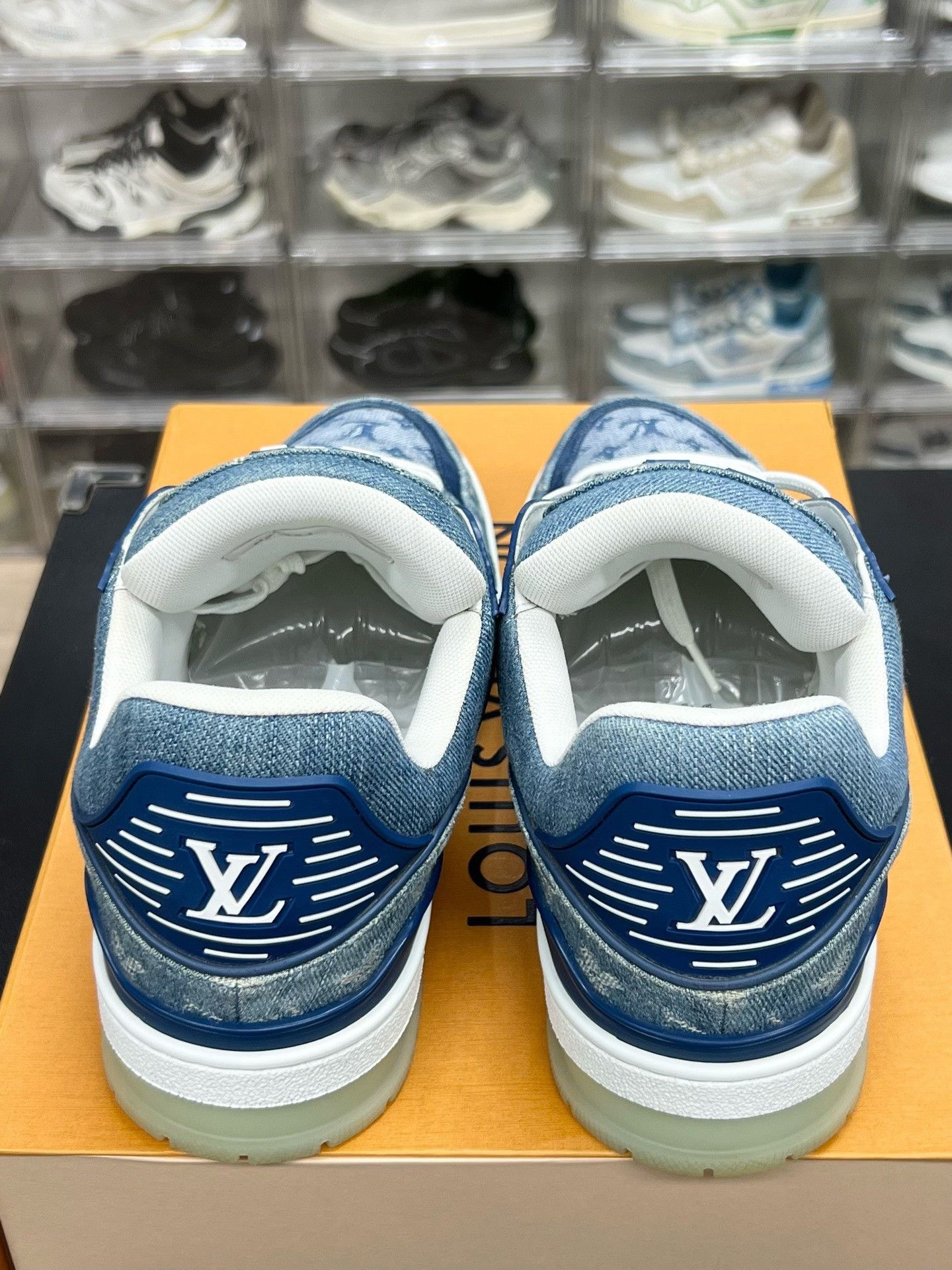 Louis Vuitton Louis Vuitton Blue Denim Designer Size US 30 / EU 46 - 7 Thumbnail