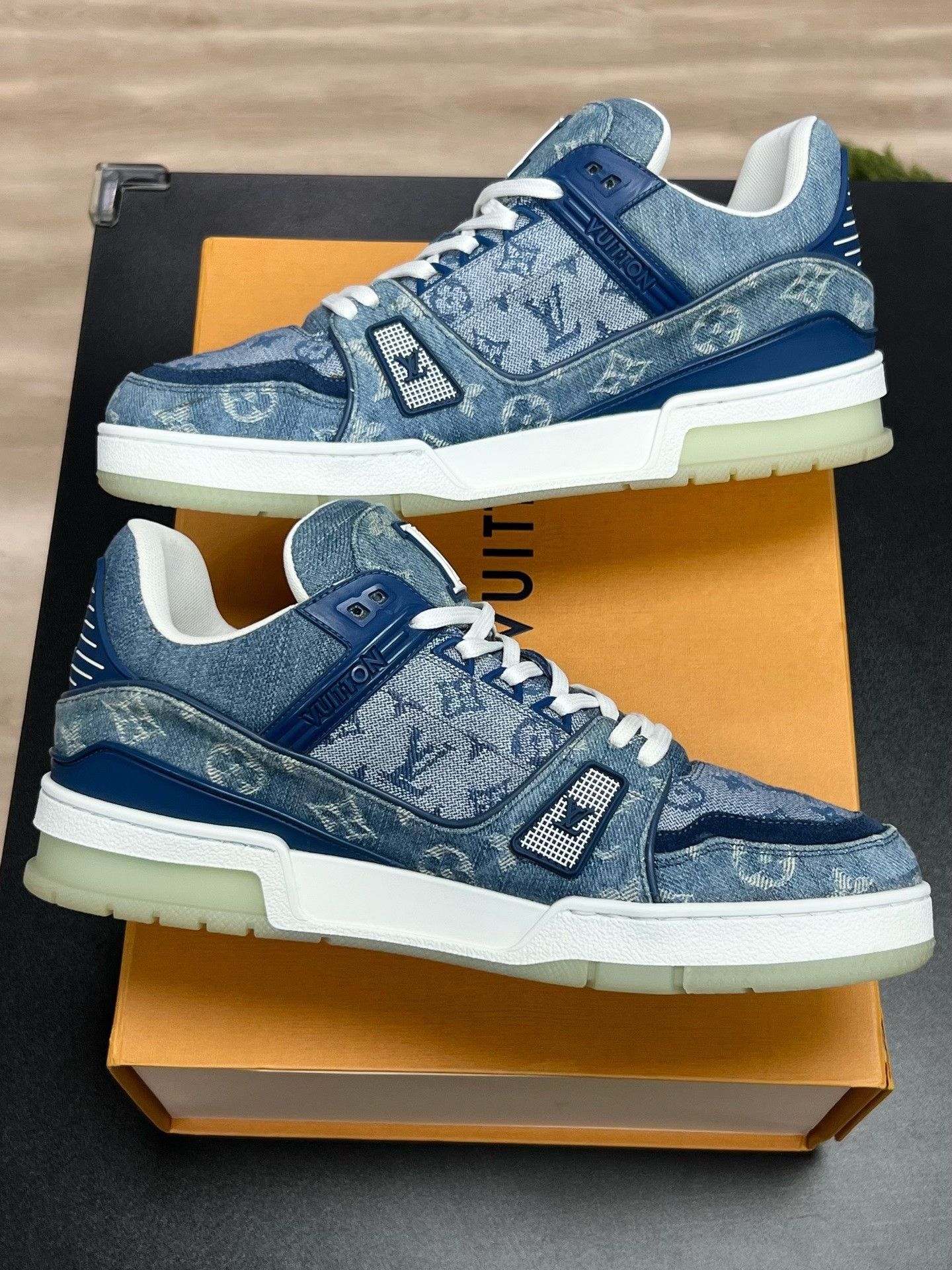 Louis Vuitton Louis Vuitton Blue Denim Designer Size US 30 / EU 46 - 6 Thumbnail