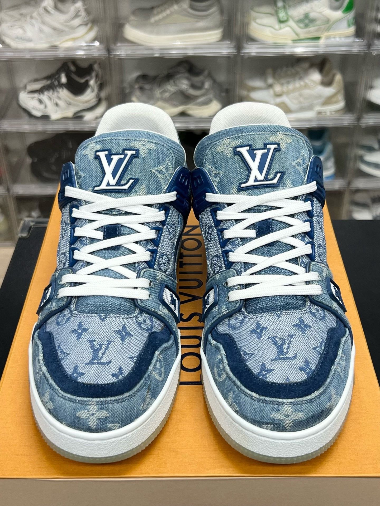 Louis Vuitton Louis Vuitton Blue Denim Designer Size US 30 / EU 46 - 2 Thumbnail
