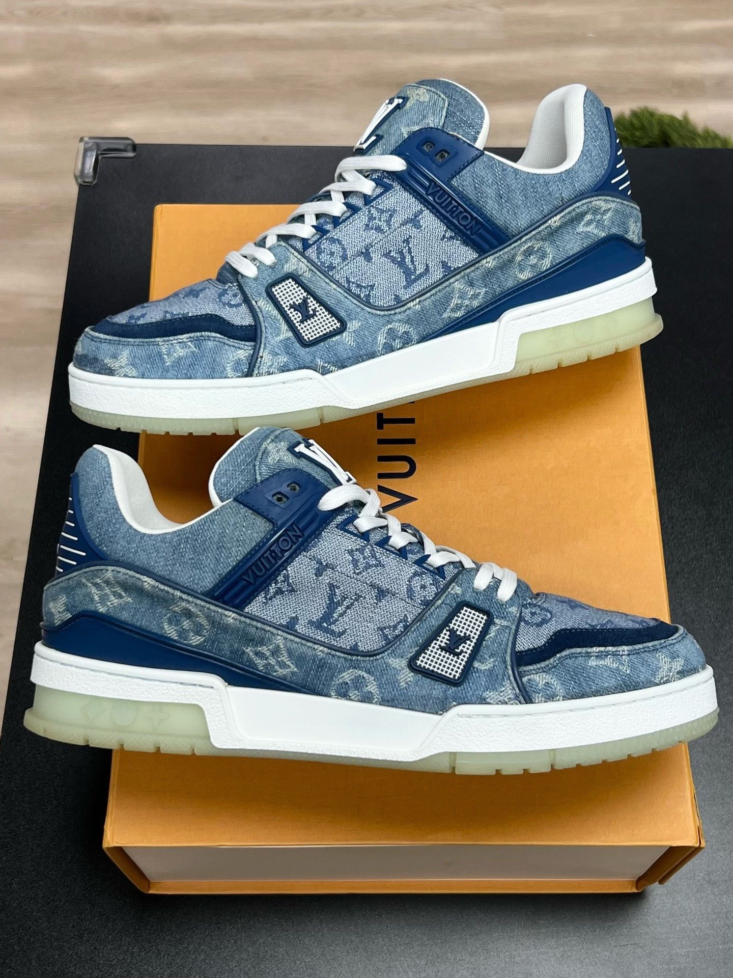 Louis Vuitton Louis Vuitton Blue Denim Designer Size US 30 / EU 46 - 5 Thumbnail