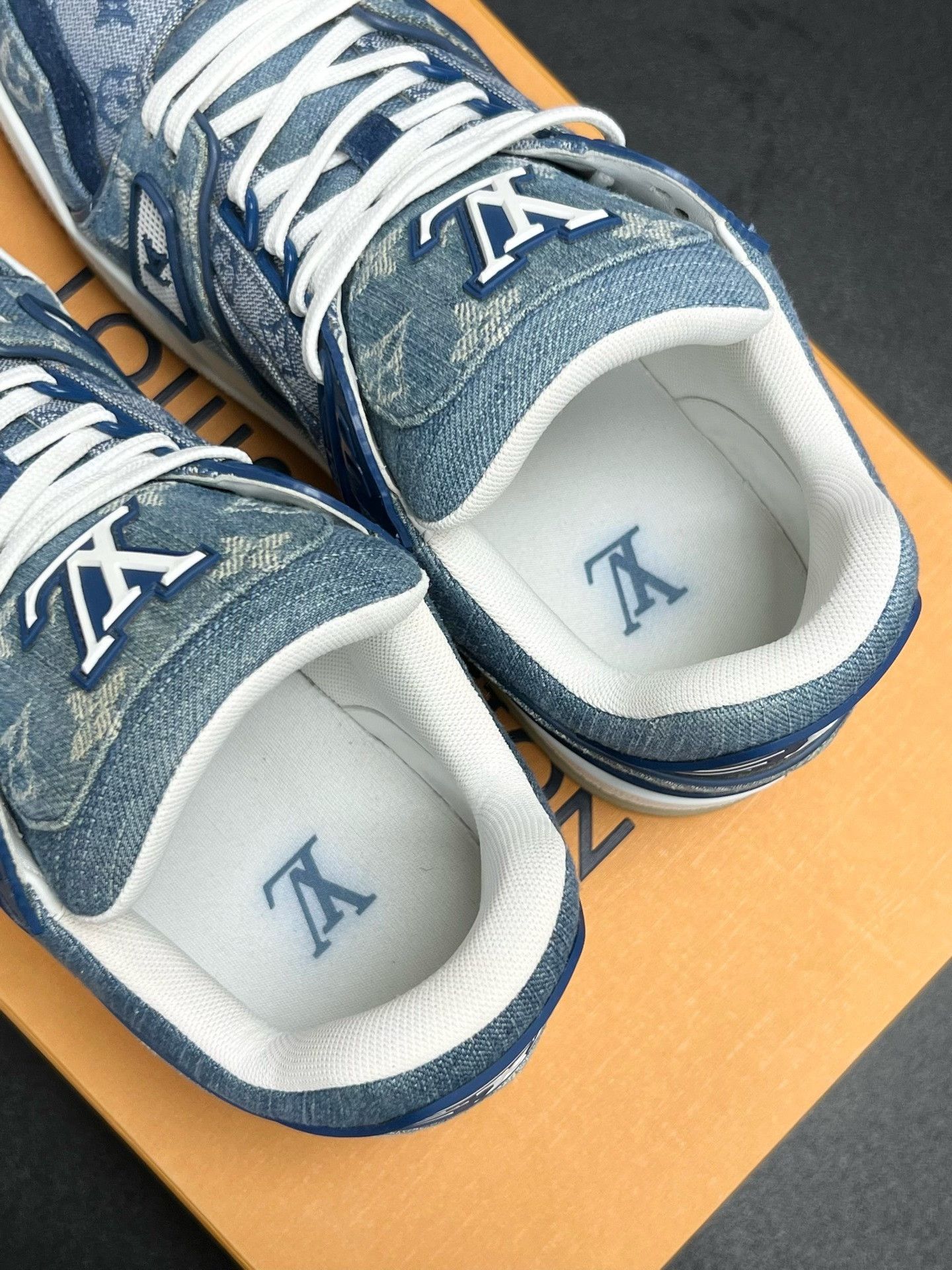Louis Vuitton Louis Vuitton Blue Denim Designer Size US 30 / EU 46 - 4 Thumbnail
