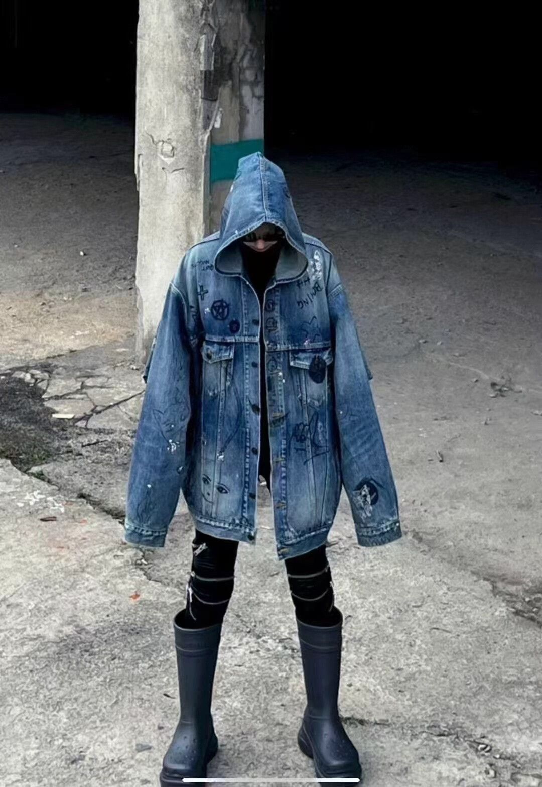 Balenciaga Balenciaga Denim Jacket Outerwear Size US XS / EU 42 / 0 - 5 Thumbnail