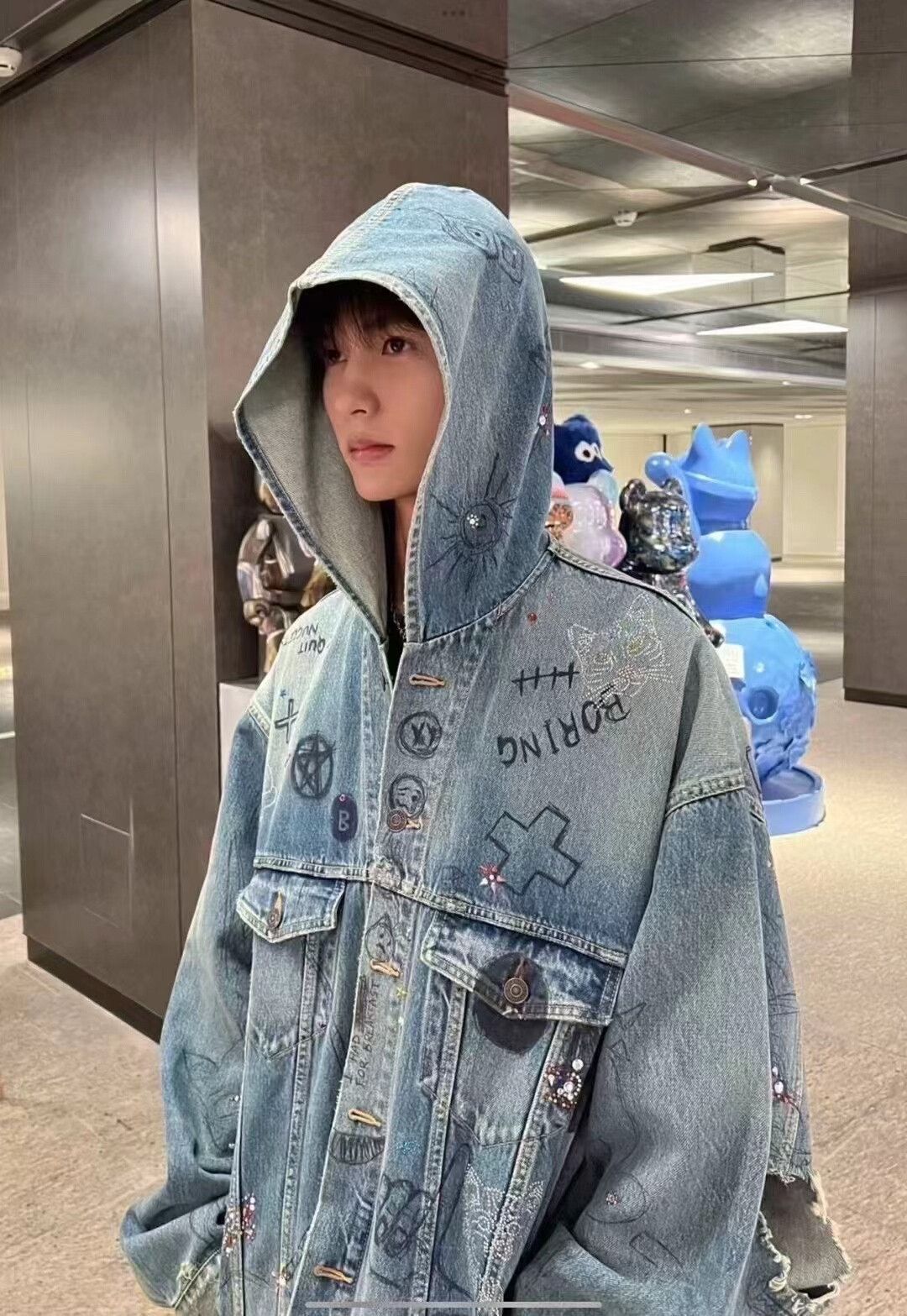 Balenciaga Balenciaga Denim Jacket Outerwear Size US XS / EU 42 / 0 - 7 Thumbnail