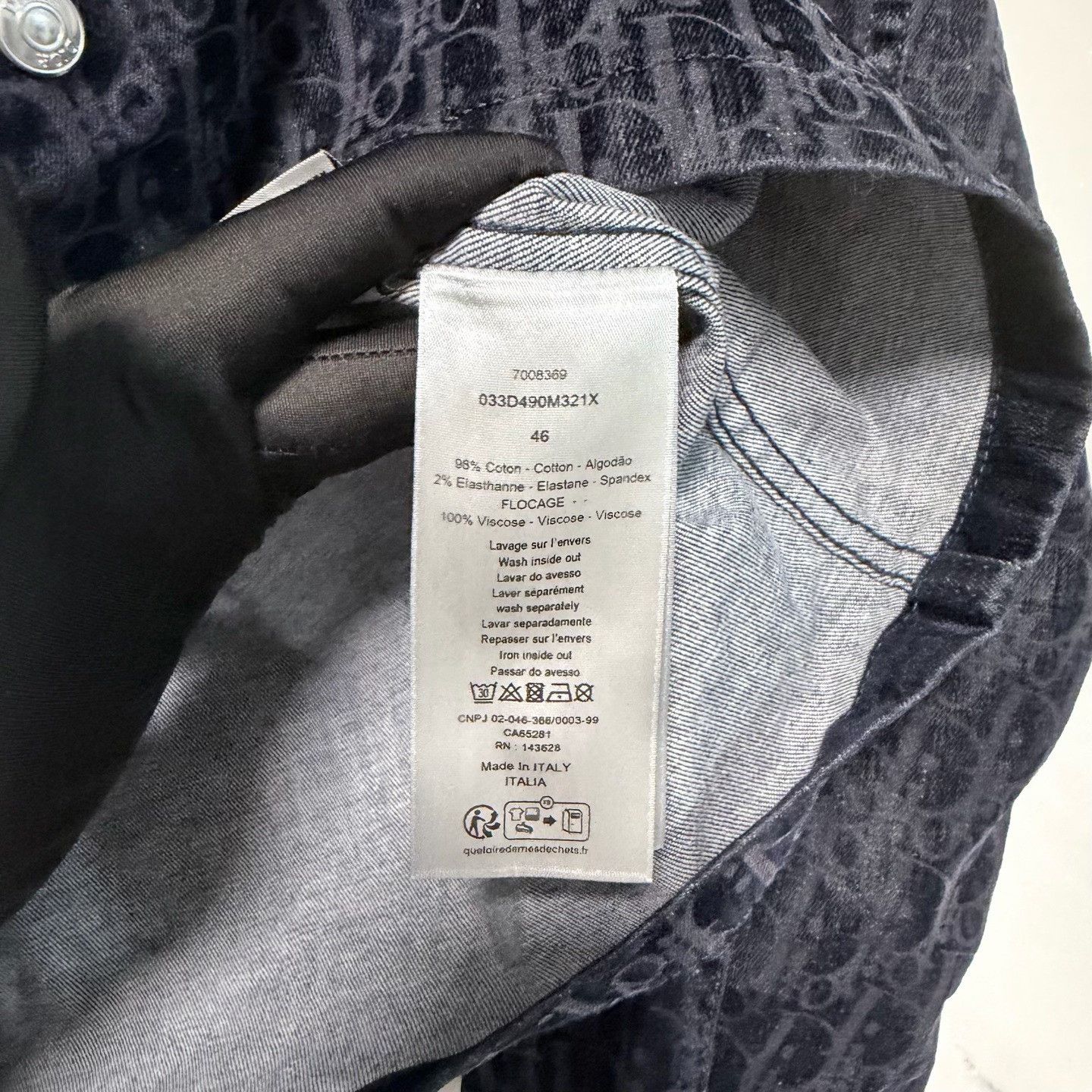 Dior Dior Black Designer Casual Streetwear Size US S / EU 44-46 / 1 - 6 Thumbnail