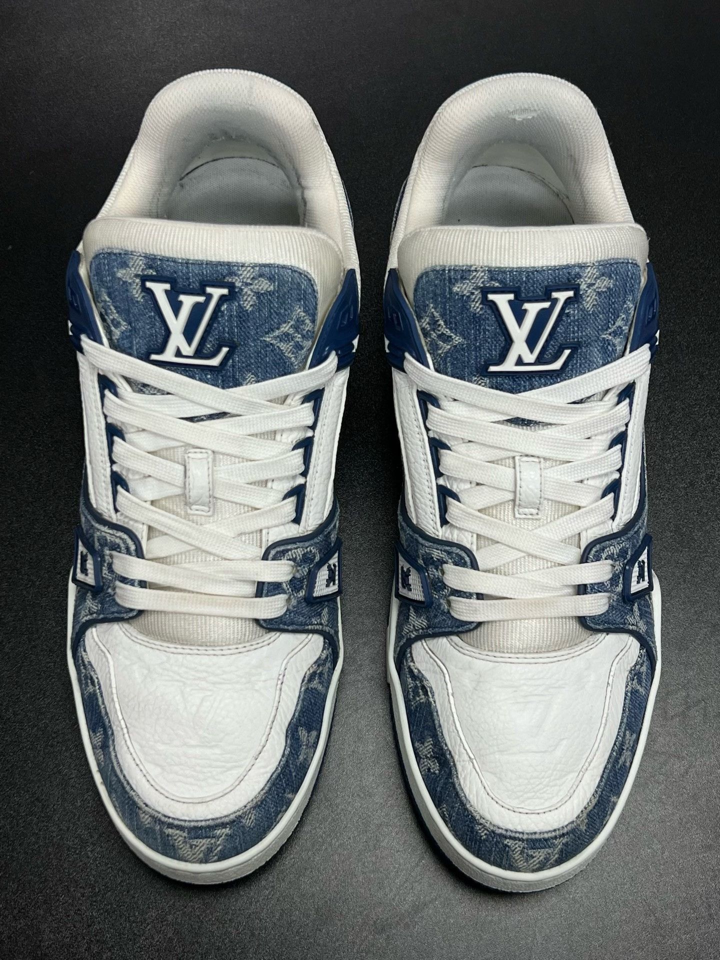 Louis Vuitton Louis Vuitton Blue Denim Designer Size US 43 - 4 Thumbnail