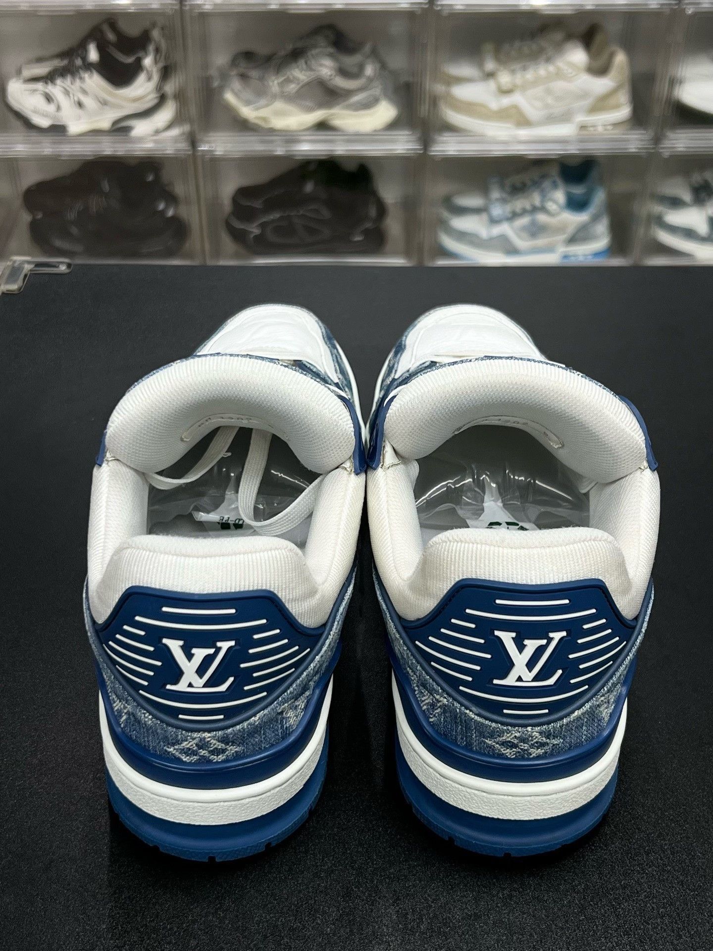 Louis Vuitton Louis Vuitton Blue Denim Designer Size US 43 - 7 Thumbnail