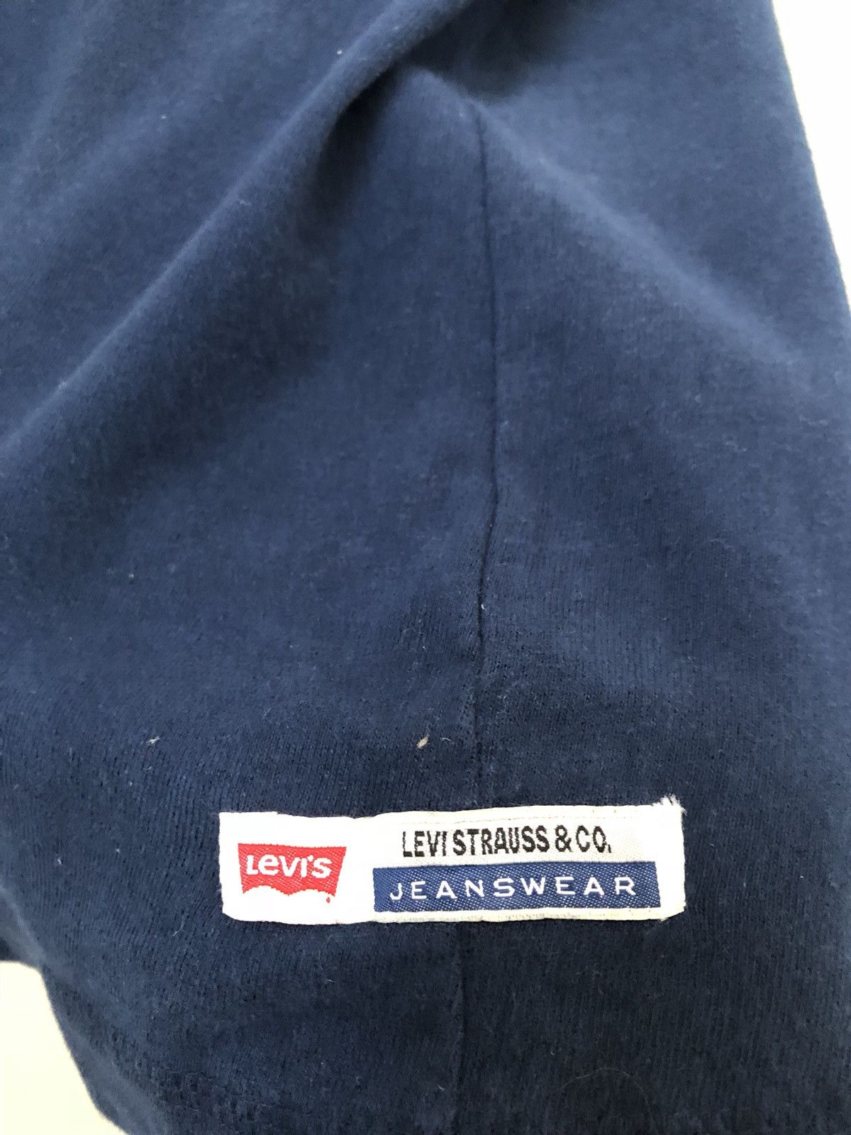 Levi's Vintage 90s Levi's Made in Usa Striped Henley Shirt Size US L / EU 52-54 / 3 - 6 Thumbnail