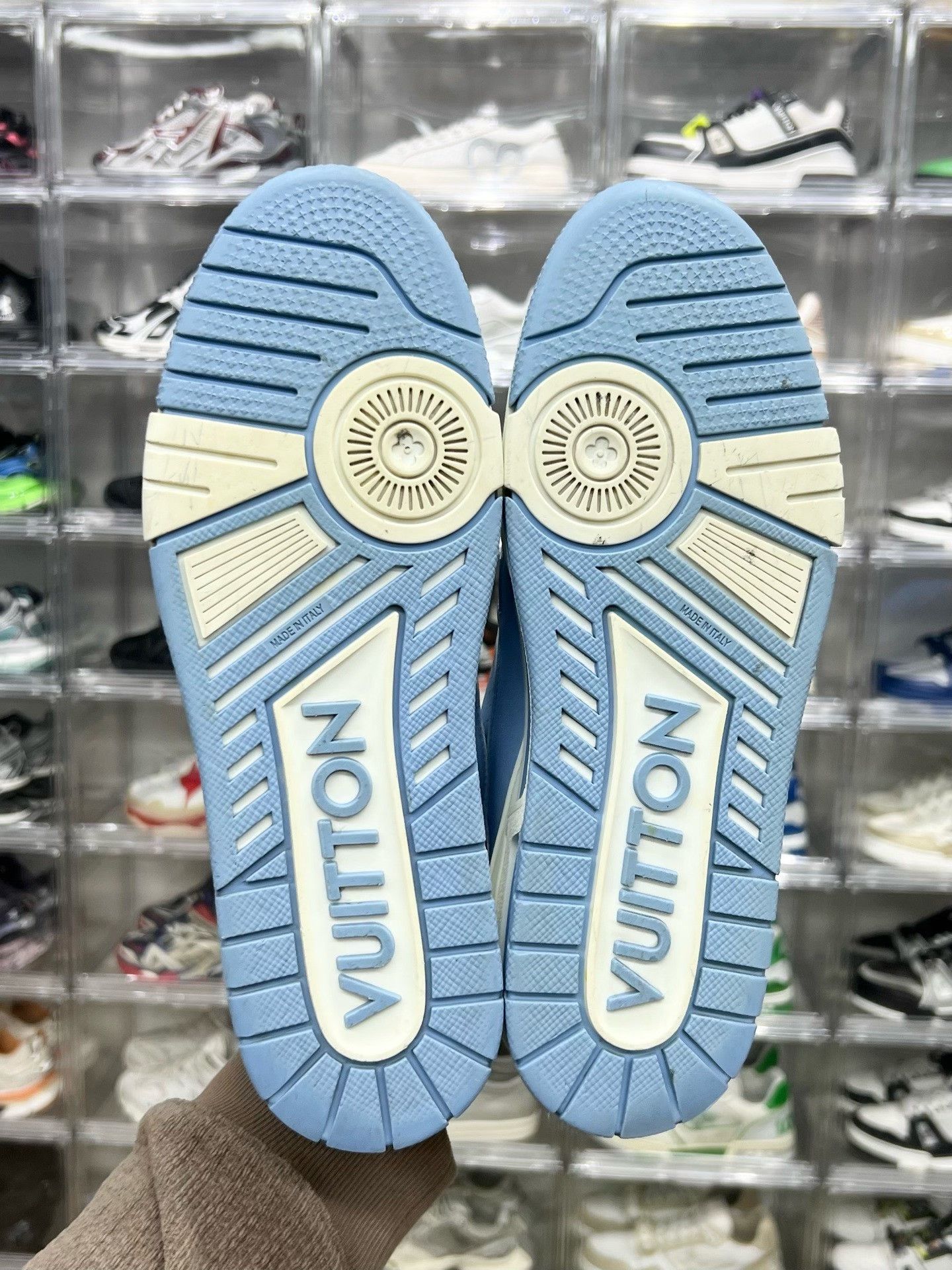 Louis Vuitton Louis Vuitton Blue Designer Casual Size US S / EU 44-46 / 1 - 8 Thumbnail