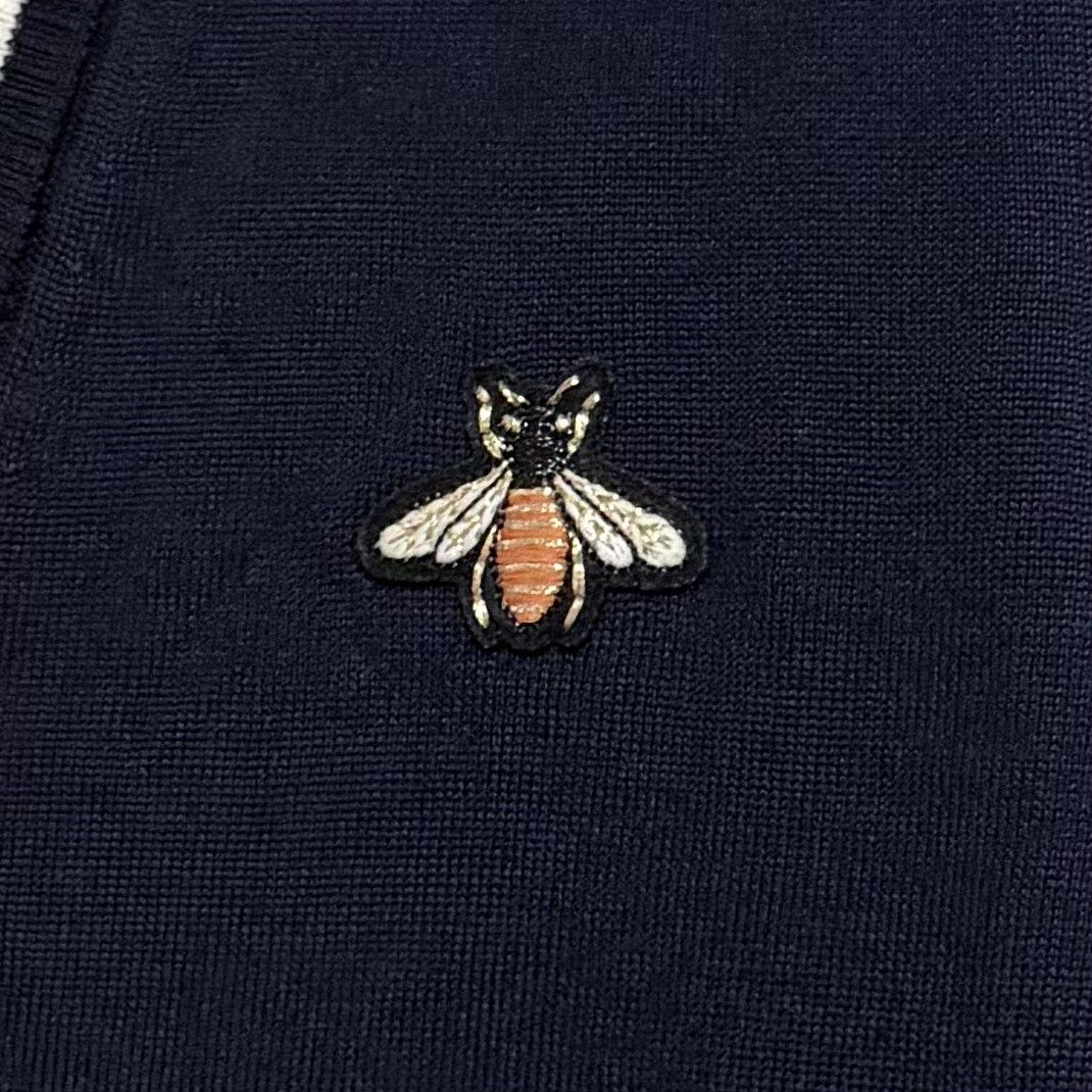 Gucci Gucci Black Bee Sweater Designer Size US XL / EU 56 / 4 - 6 Thumbnail