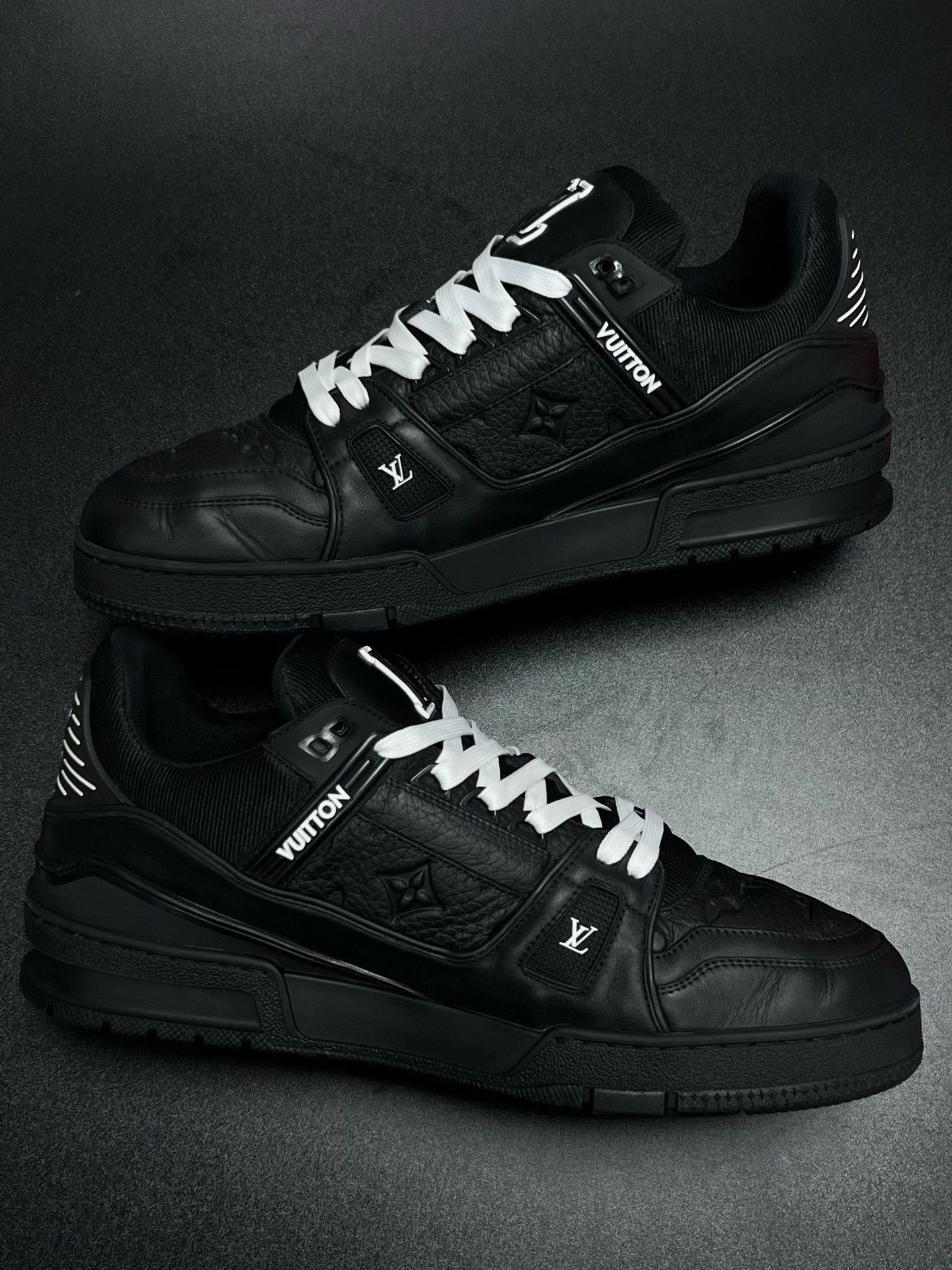 Louis Vuitton Louis Vuitton Black Designer Casual Size US 10 / EU 43 - 6 Thumbnail