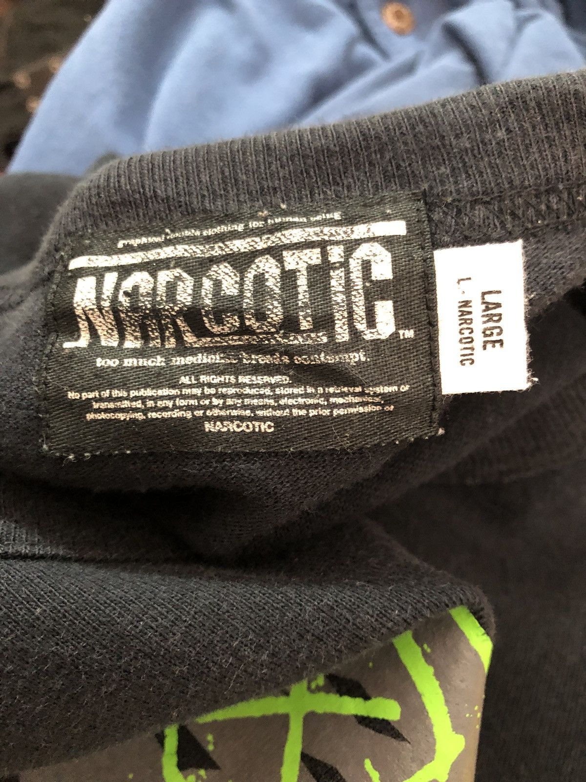 Japanese Brand Final Winter 2003 Narcotic Gdc Made in Japan Size US L / EU 52-54 / 3 - 8 Thumbnail
