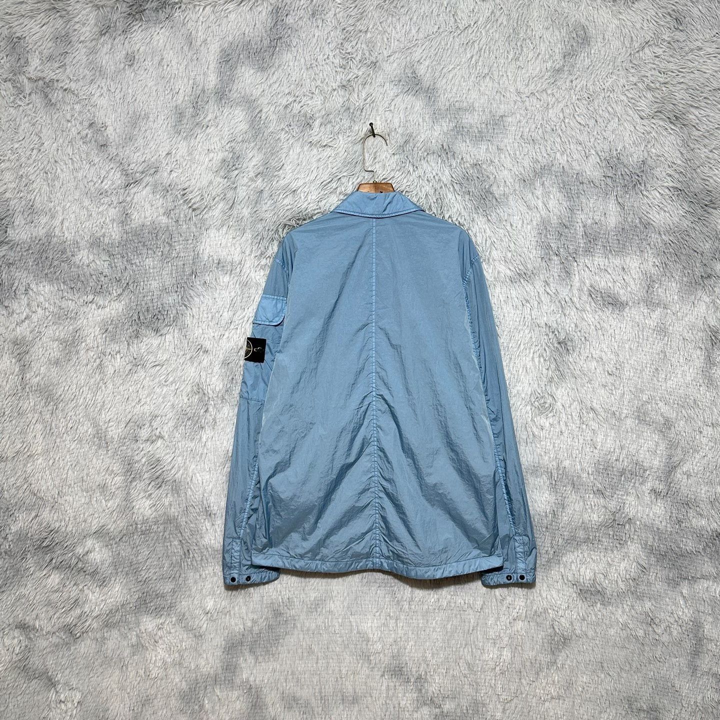 Stone Island Stone Island Blue Jacket Outerwear Size US M / EU 48-50 / 2 - 2 Thumbnail