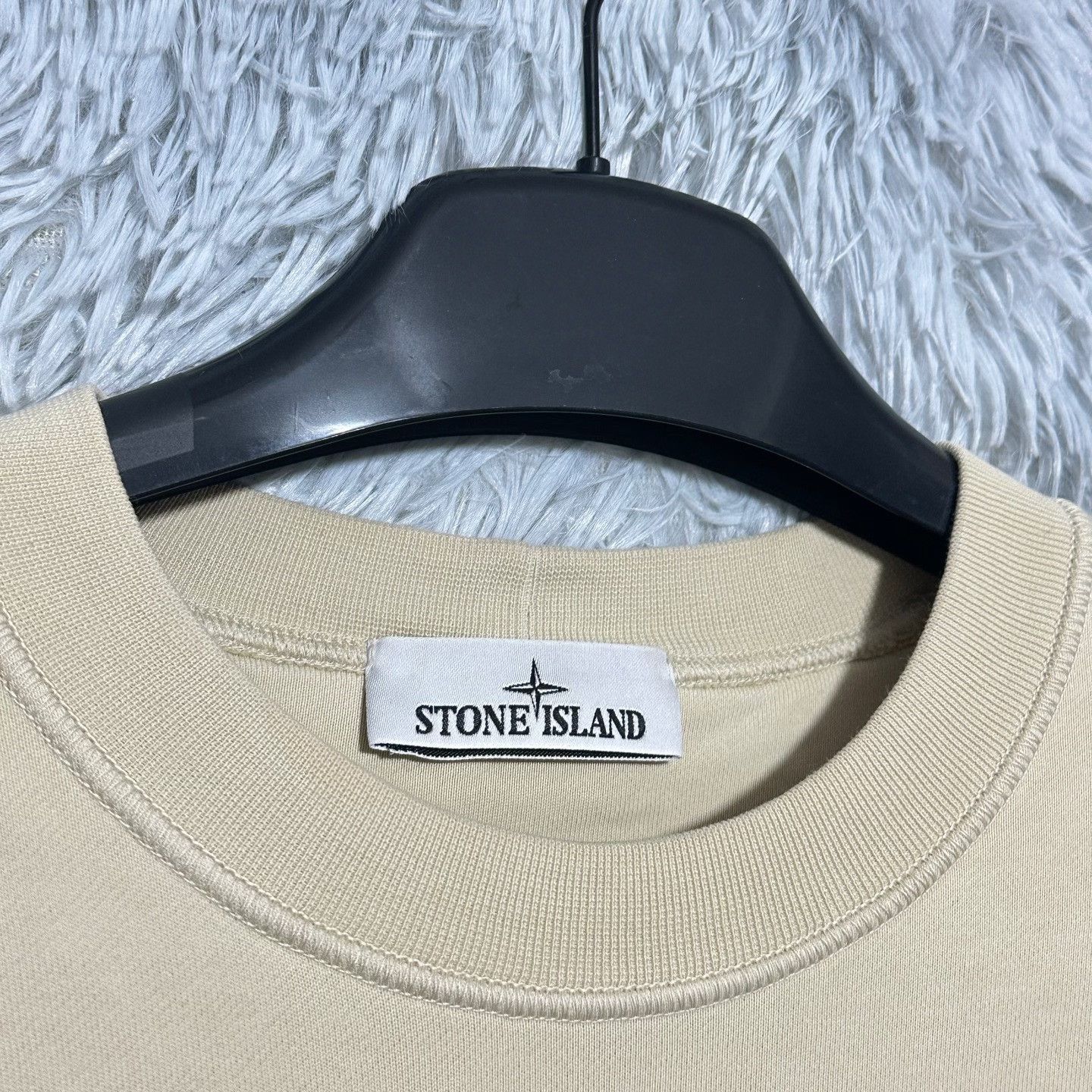 Stone Island Stone Island Beige Crewneck Designer Size US L / EU 52-54 / 3 - 5 Thumbnail