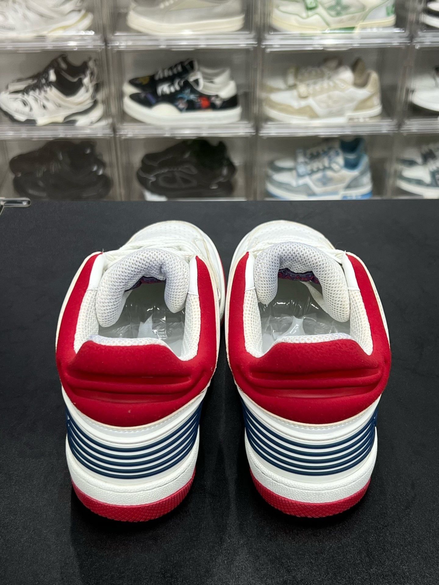 Gucci Gucci Red Shoes Low Top High Top Size US 8 / EU 41 - 5 Thumbnail