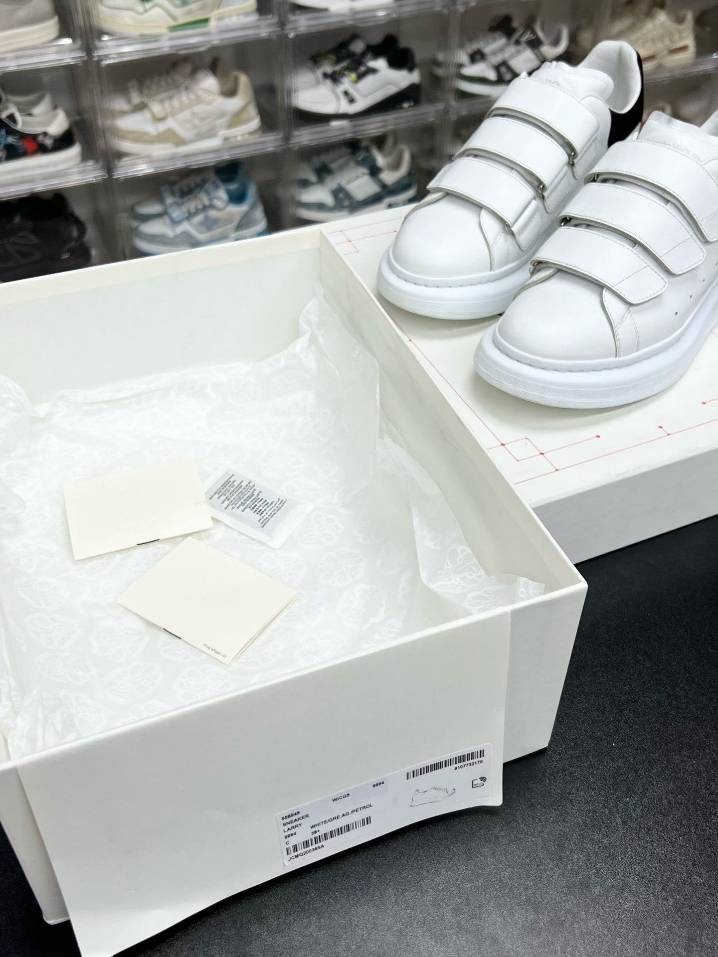 Alexander McQueen Alexander McQueen Black Velcro Size US XS / EU 42 / 0 - 9 Thumbnail
