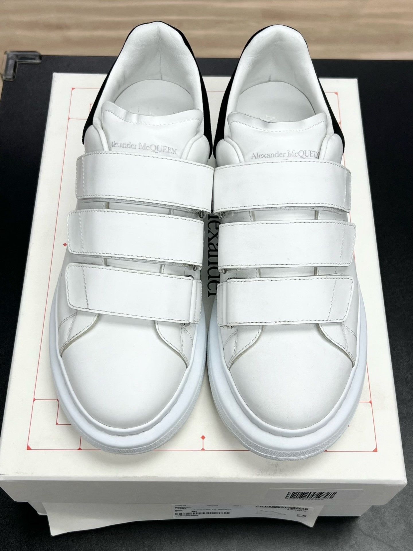 Alexander McQueen Alexander McQueen Black Velcro Size US XS / EU 42 / 0 - 3 Thumbnail