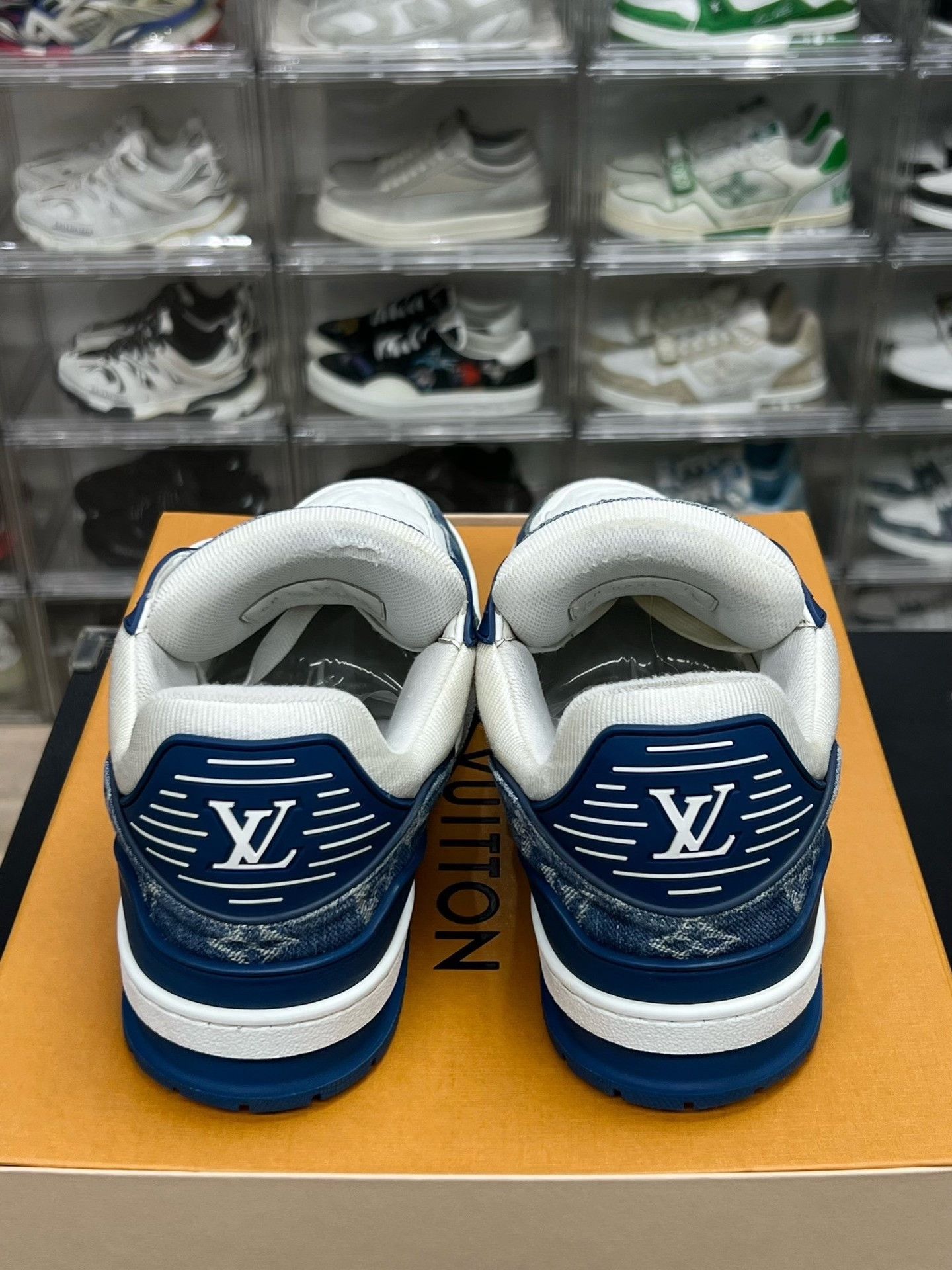 Louis Vuitton Louis Vuitton Blue Denim Designer Size US 36 / EU 52 - 7 Thumbnail