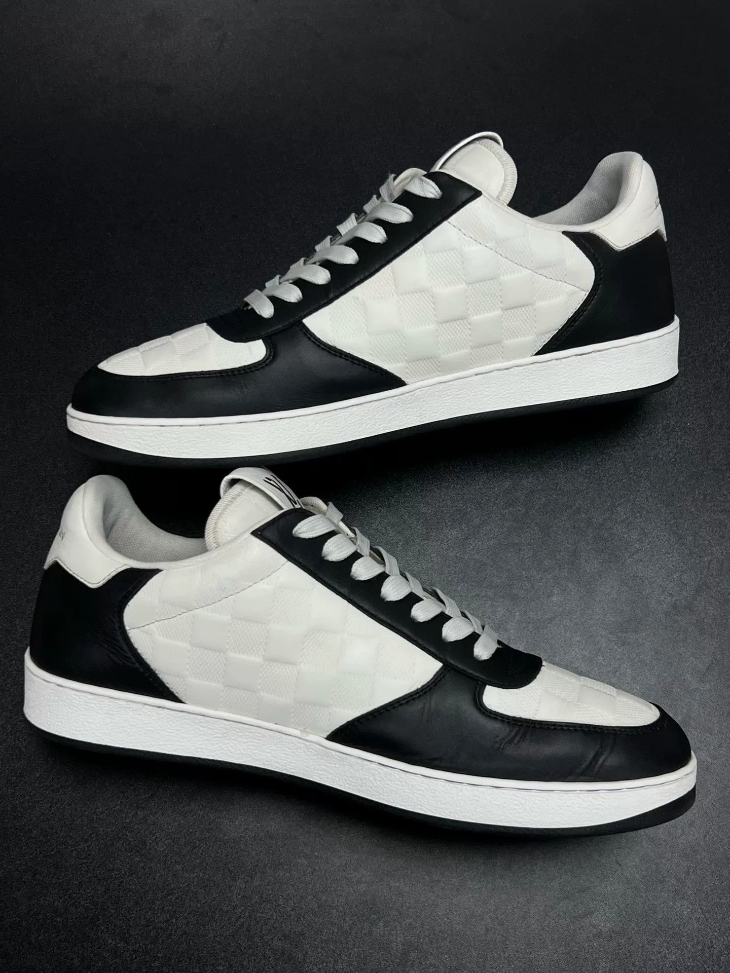 Louis Vuitton Louis Vuitton Black Shoes Low Top Size US 5 / EU 37 - 6 Thumbnail