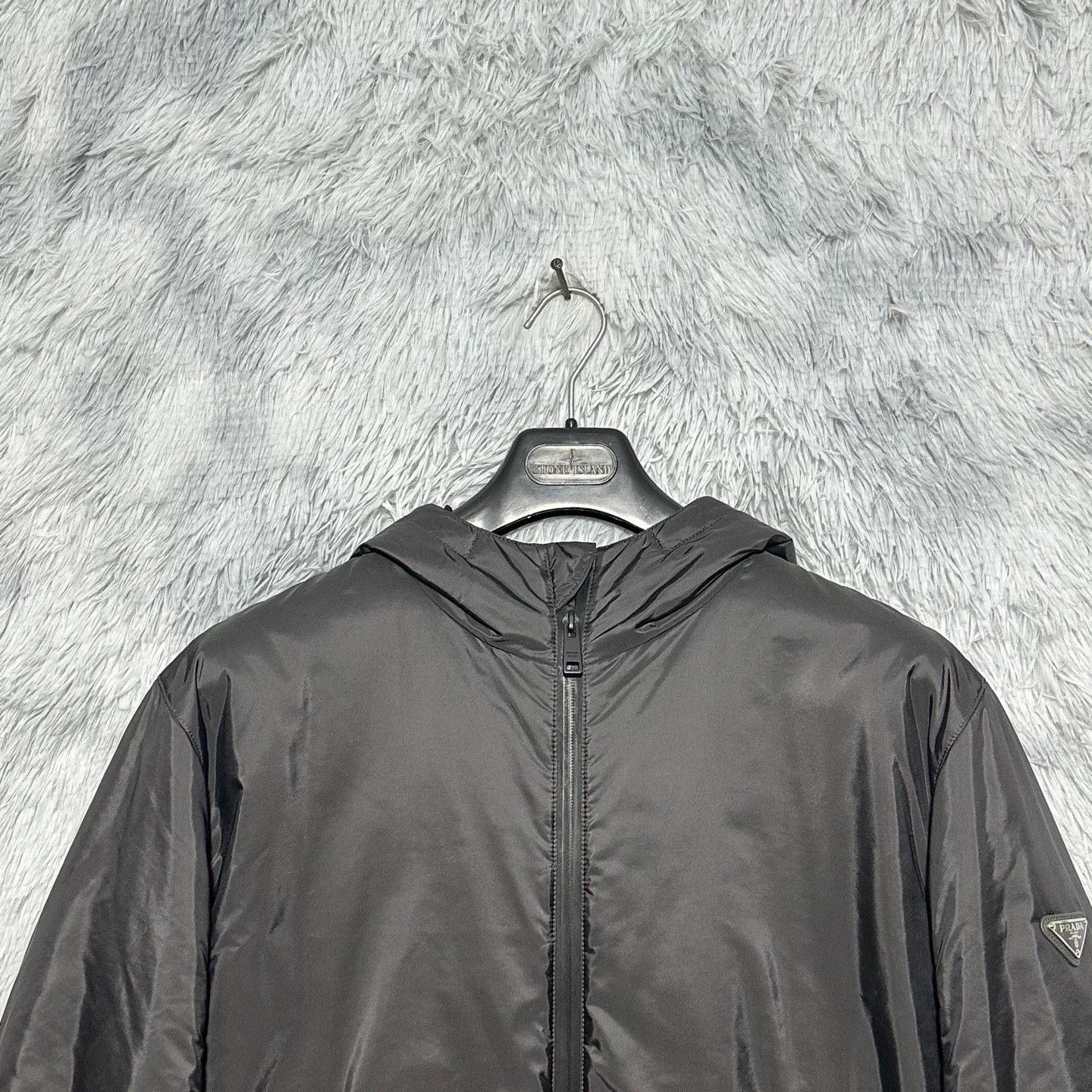Prada Prada Black Jacket Outerwear Casual Size US XXL / EU 58 / 5 - 3 Thumbnail