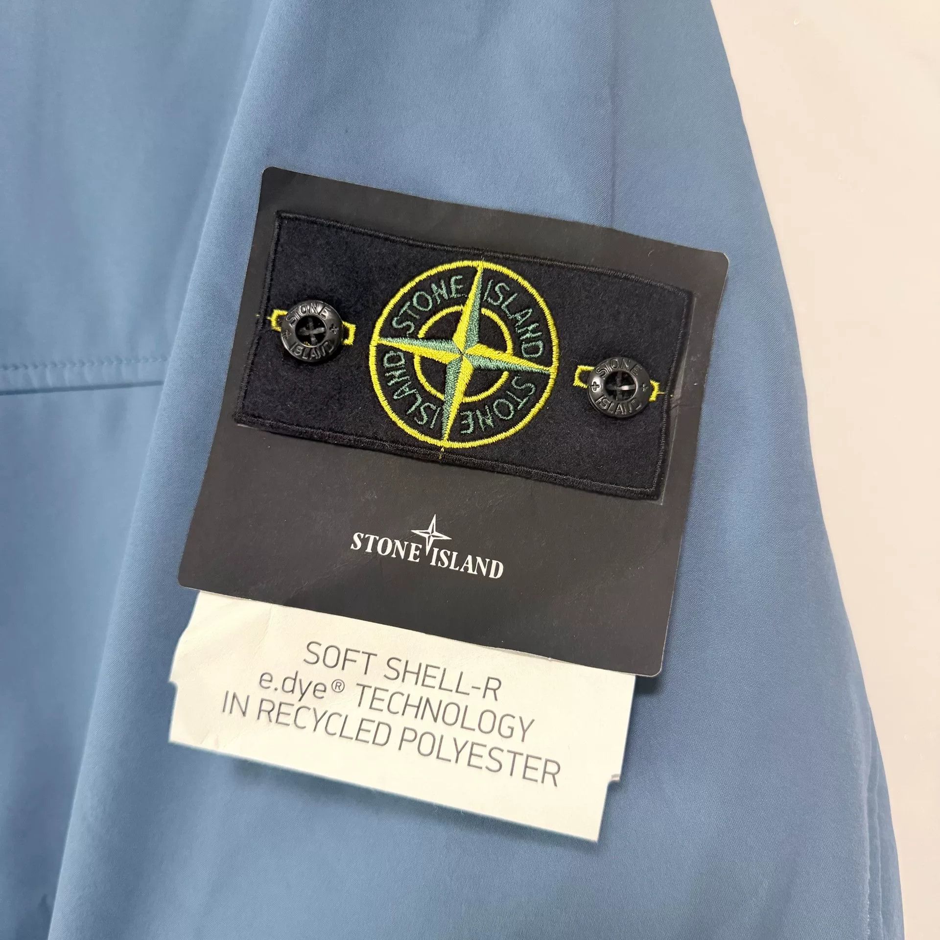 Stone Island Stone Island Blue Jacket Outerwear Size US XL / EU 56 / 4 - 5 Thumbnail