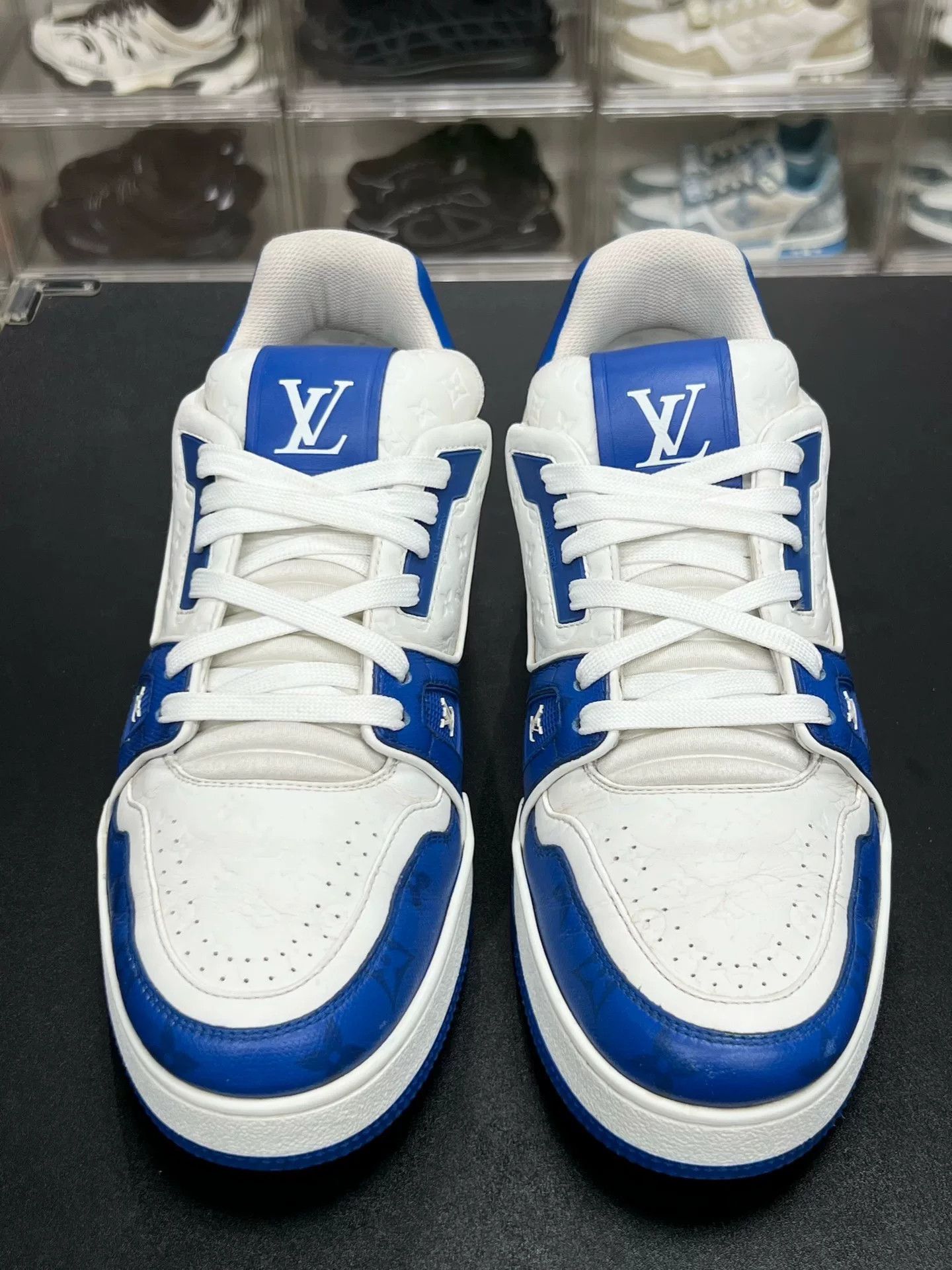 Louis Vuitton Louis Vuitton Blue Designer Casual Size US M / EU 48-50 / 2 - 2 Thumbnail