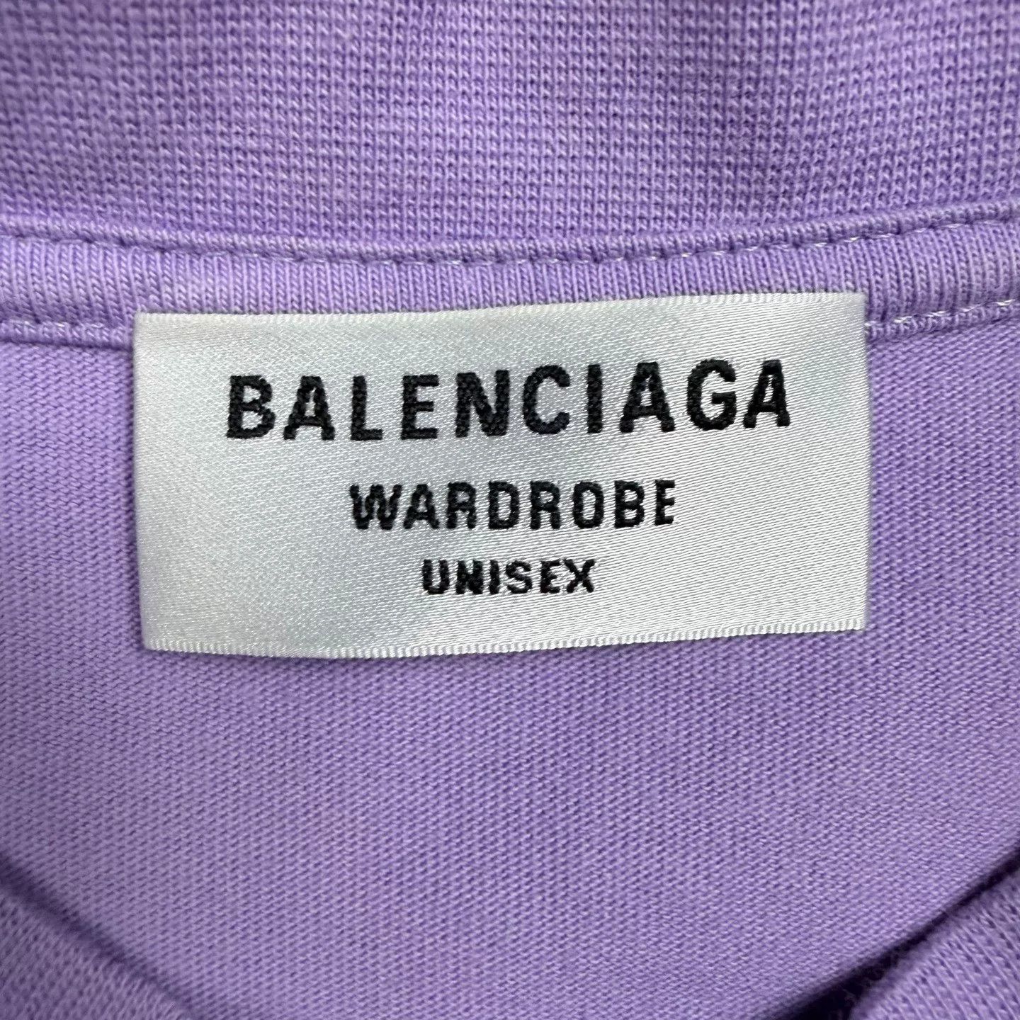 Balenciaga Balenciaga Purple T-Shirt Casual Size US M / EU 48-50 / 2 - 4 Thumbnail
