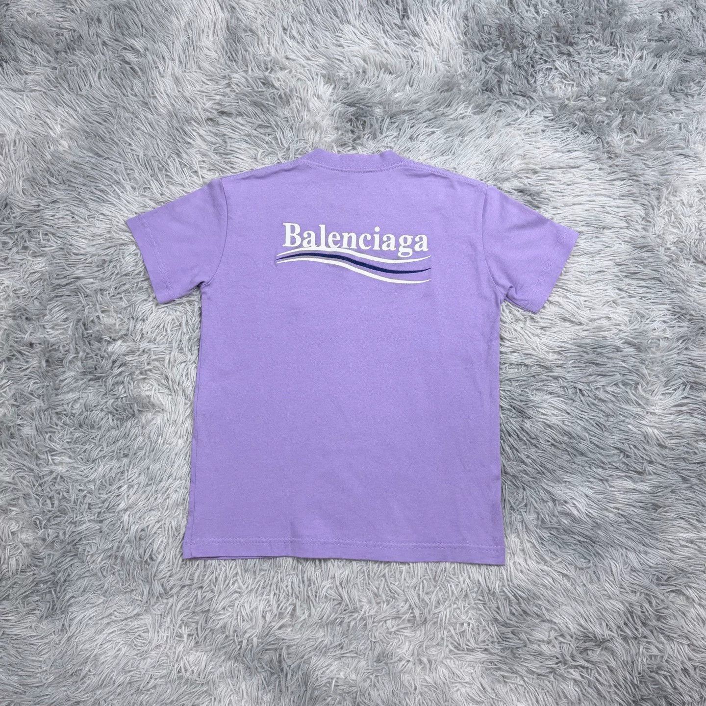 Balenciaga Balenciaga Purple T-Shirt Casual Size US M / EU 48-50 / 2 - 2 Thumbnail