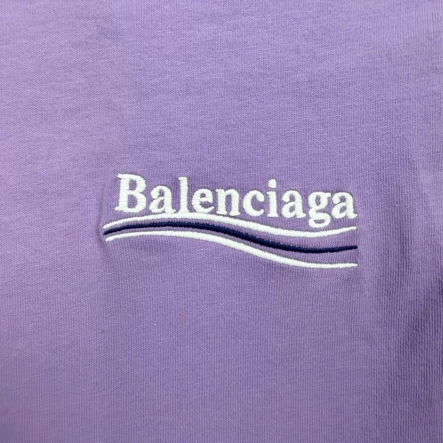 Balenciaga Balenciaga Purple T-Shirt Casual Size US M / EU 48-50 / 2 - 3 Thumbnail