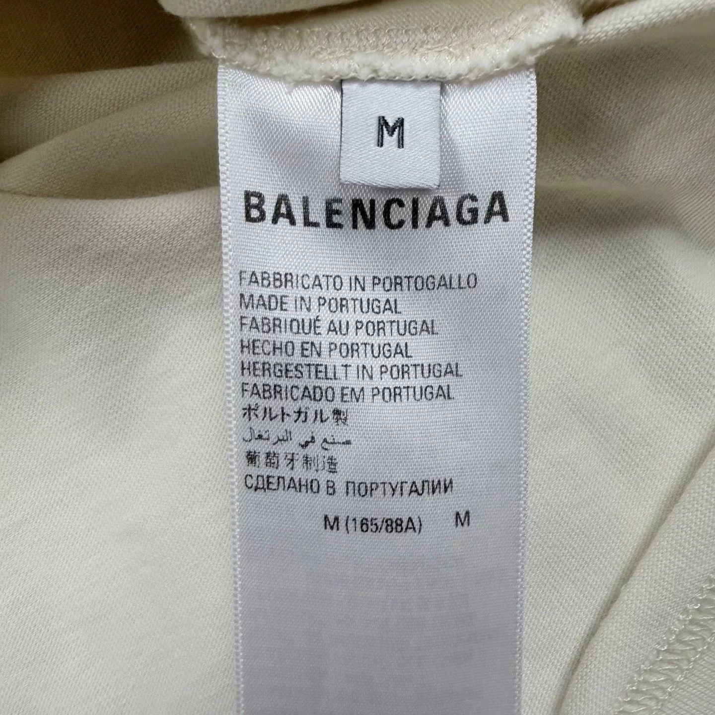 Balenciaga Balenciaga White T-Shirt Casual Size US M / EU 48-50 / 2 - 5 Thumbnail