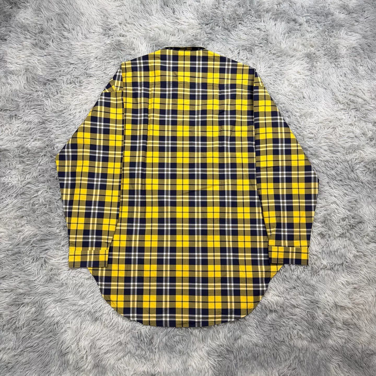 Givenchy Givenchy Yellow Shirt Casual Short Sleeve Size US S / EU 44-46 / 1 - 2 Thumbnail