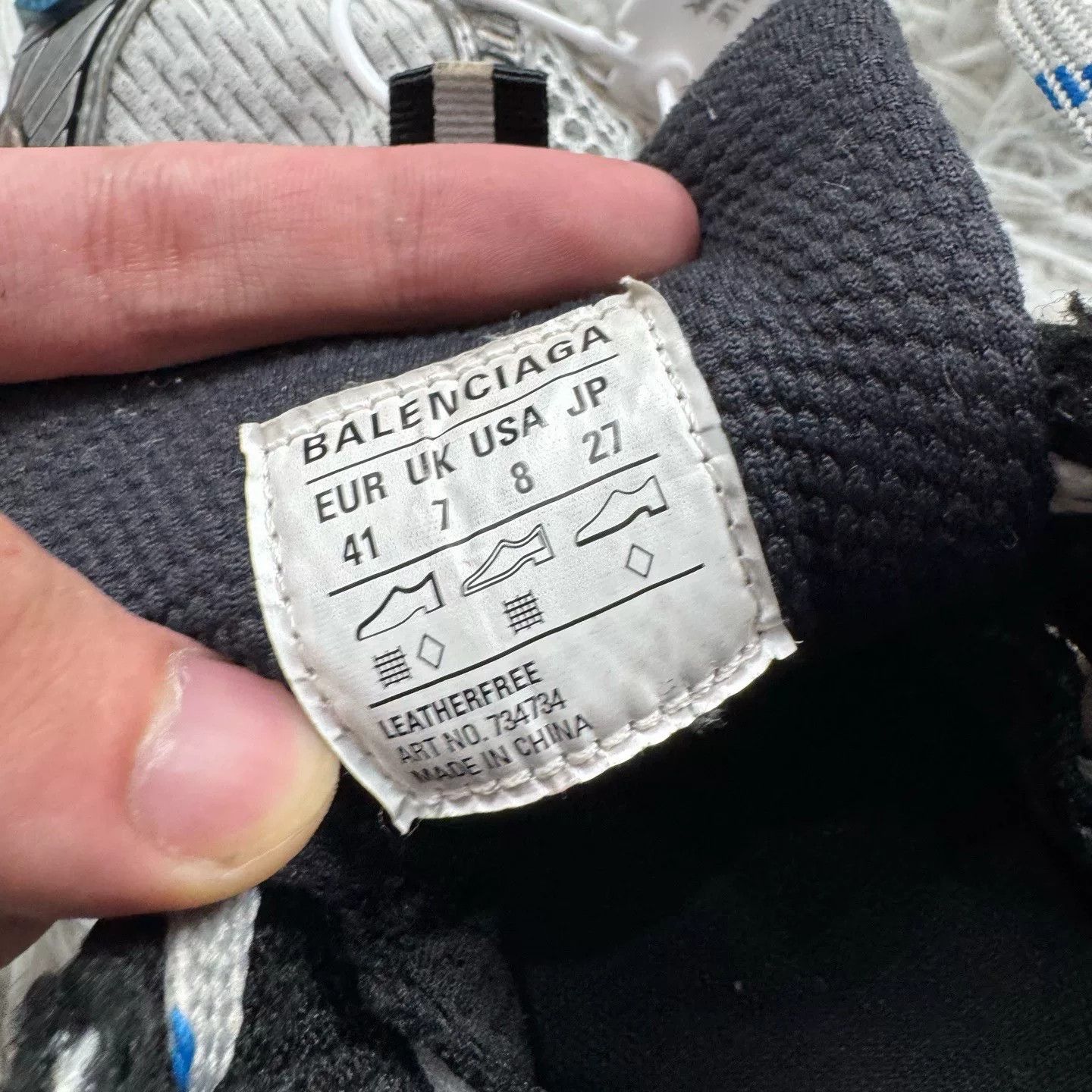 Balenciaga Balenciaga Blue Designer Casual Size US M / EU 48-50 / 2 - 6 Thumbnail