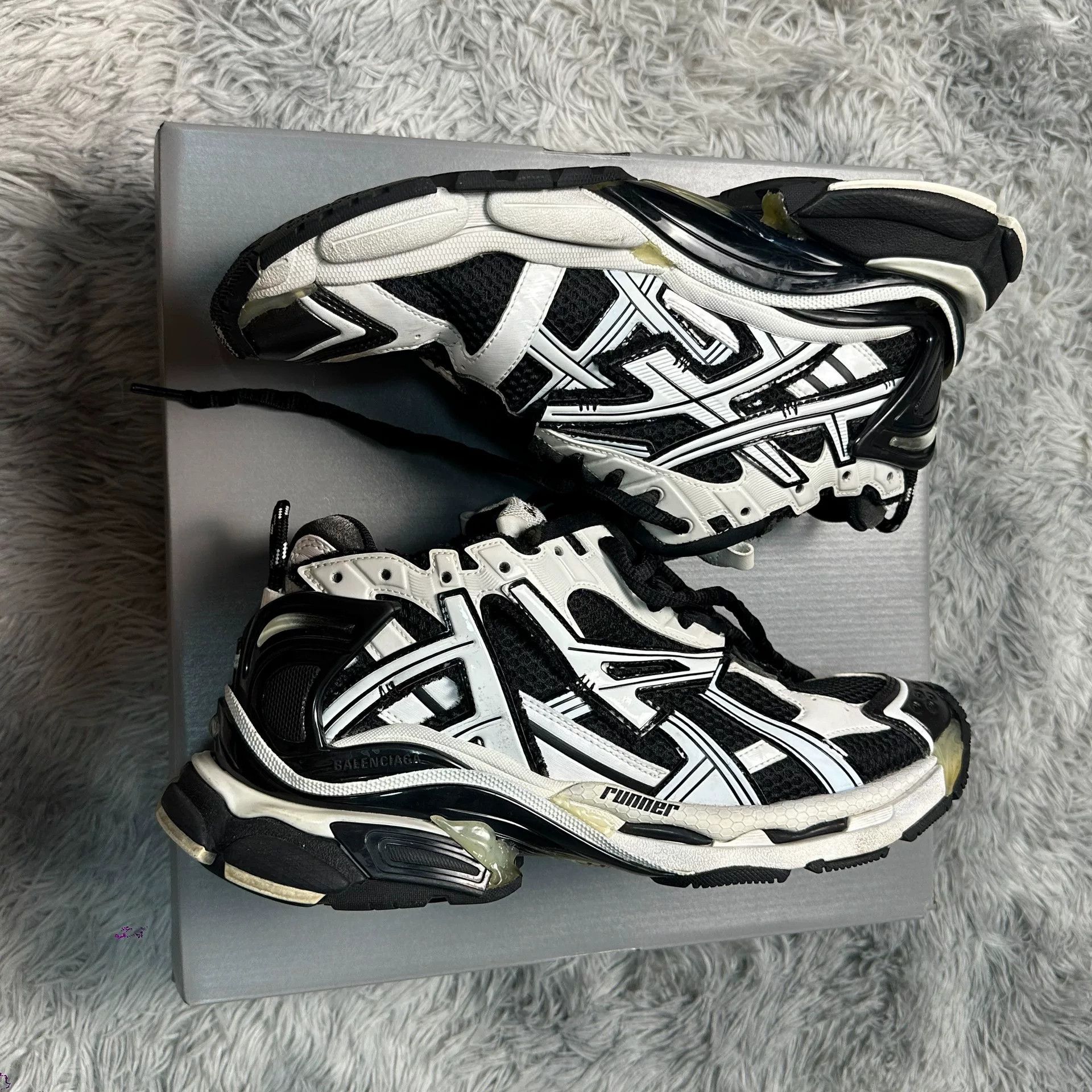 Balenciaga Balenciaga Black Shoes Low Top Size US 10 / EU 43 - 6 Thumbnail