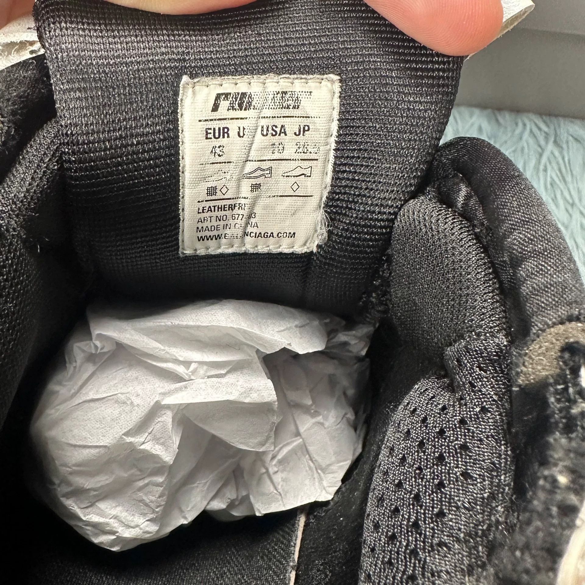 Balenciaga Balenciaga Black Shoes Low Top Size US 10 / EU 43 - 4 Thumbnail