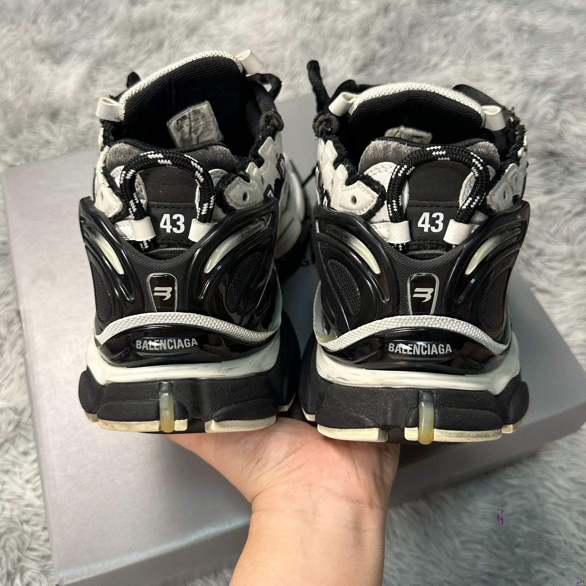 Balenciaga Balenciaga Black Shoes Low Top Size US 10 / EU 43 - 7 Thumbnail