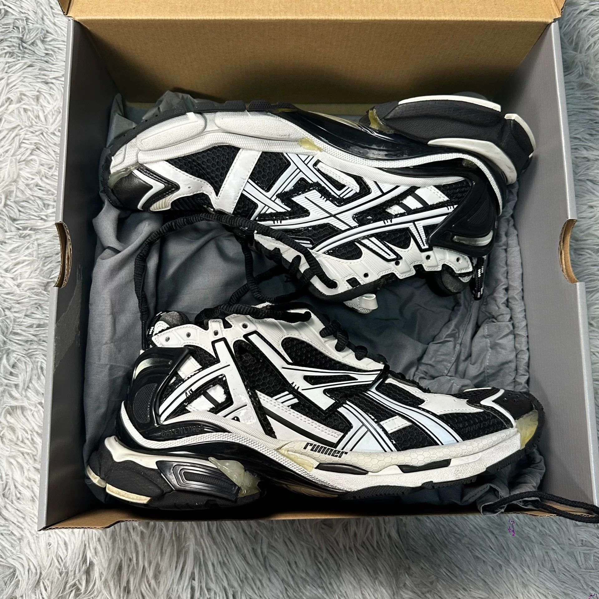 Balenciaga Balenciaga Black Shoes Low Top Size US 10 / EU 43 - 3 Thumbnail