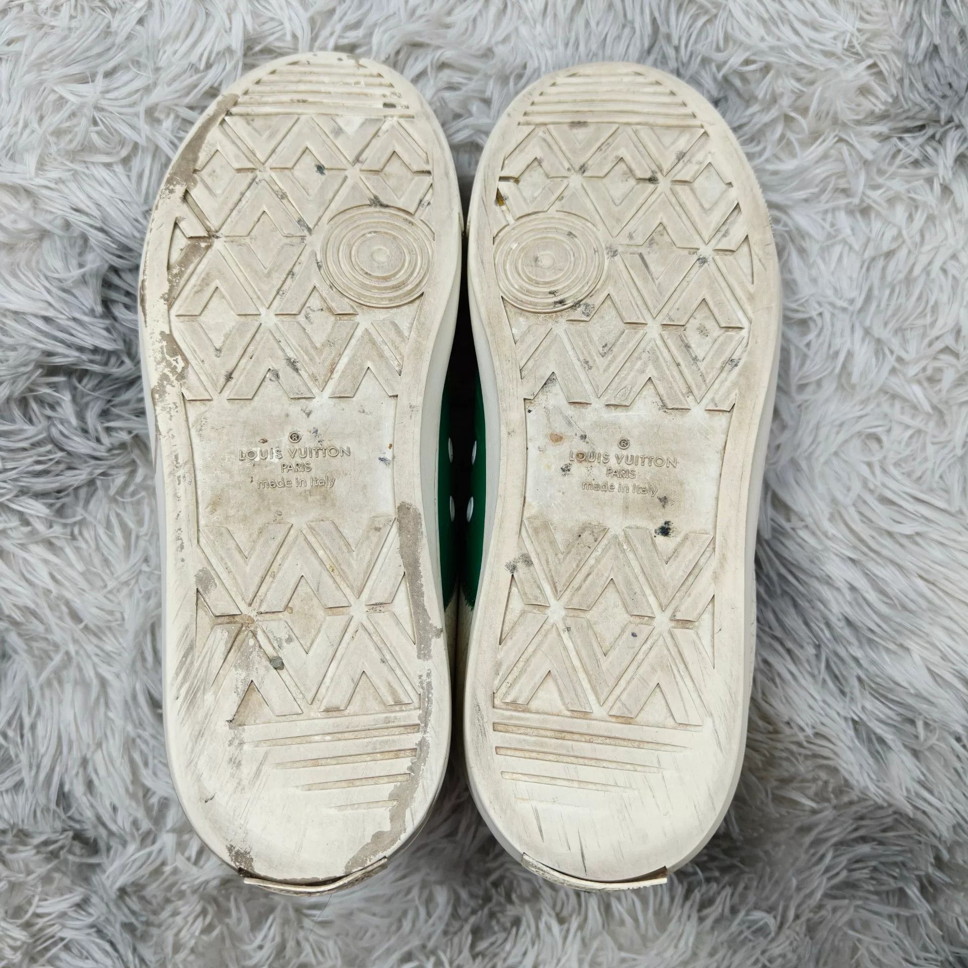 Louis Vuitton Louis Vuitton Green Shoes Low Top Size US 10 / EU 43 - 6 Thumbnail