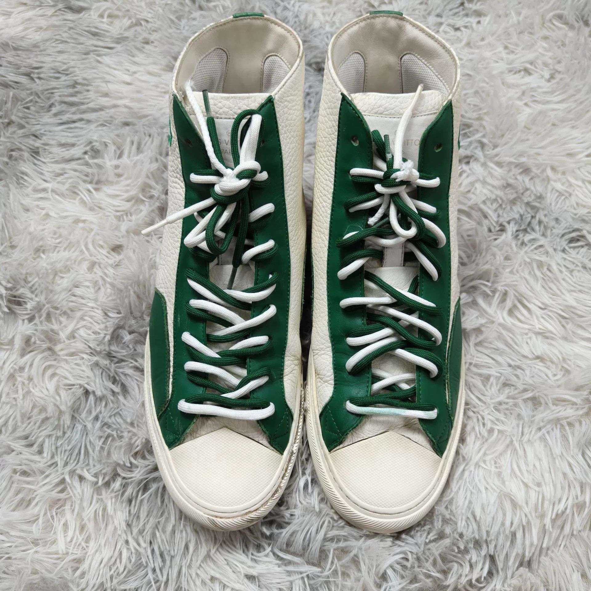 Louis Vuitton Louis Vuitton Green Shoes Low Top Size US 10 / EU 43 - 2 Thumbnail
